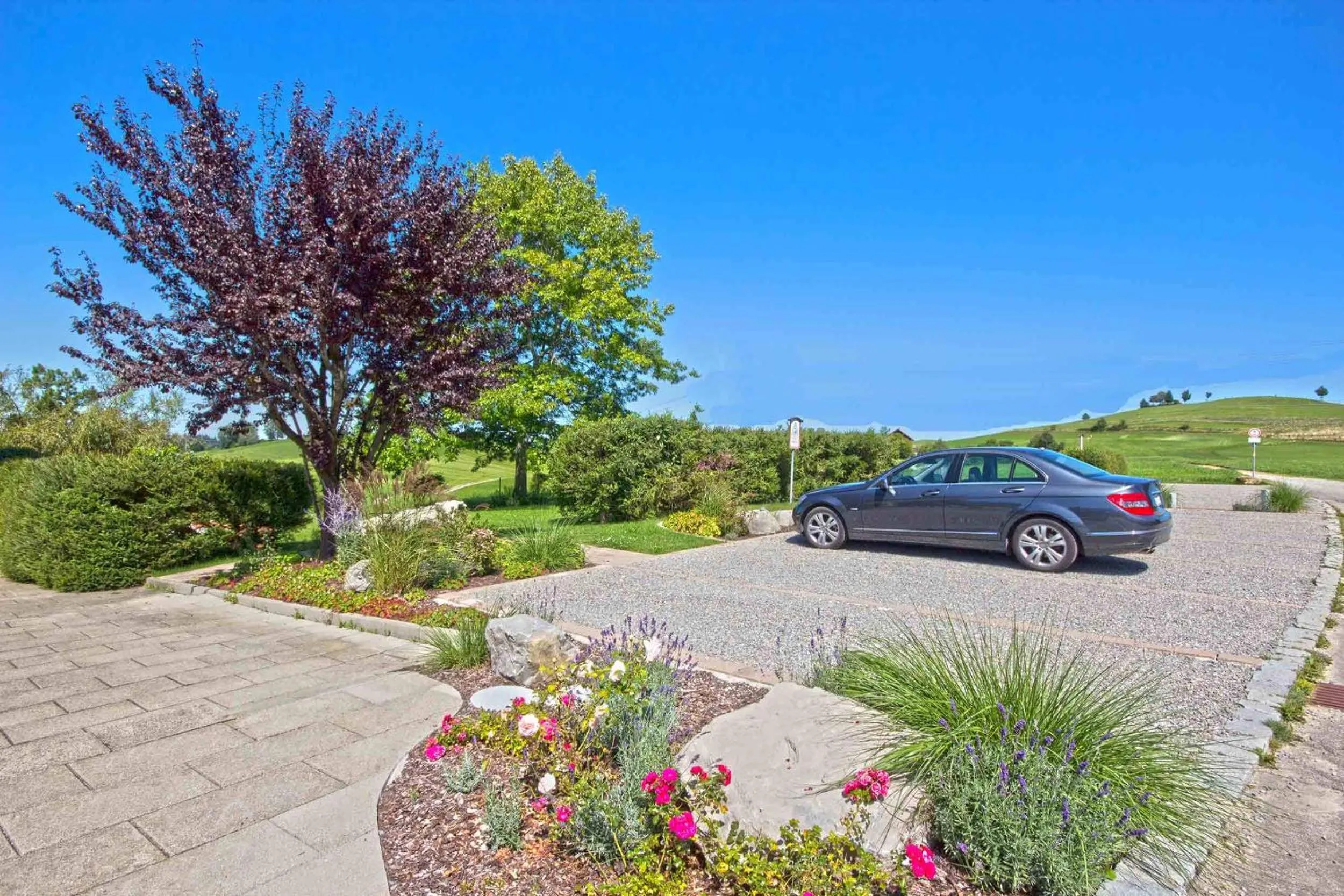 Garden in Hotel Allgäu Garni