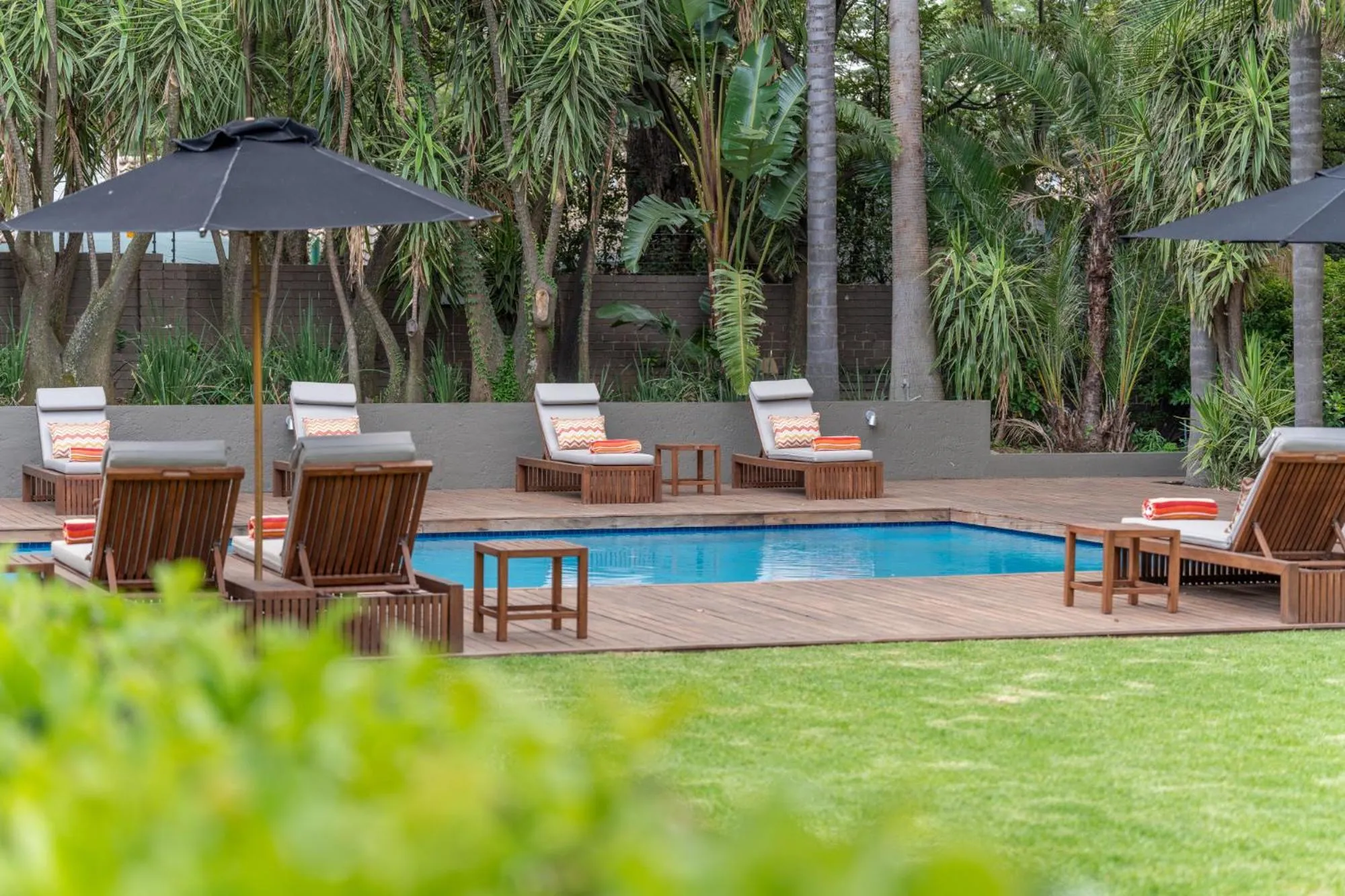 Garden view in AtholPlace Hotel & Villa