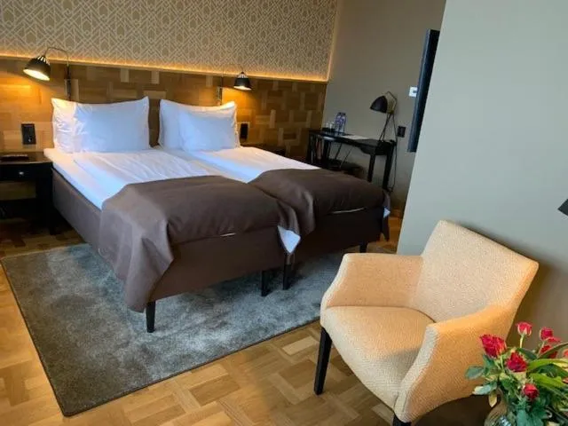 Bed in Nybro Stora Hotellet