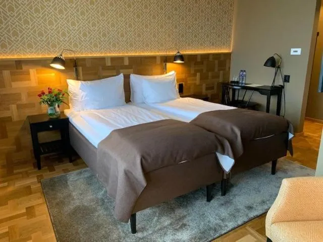 Bed in Nybro Stora Hotellet