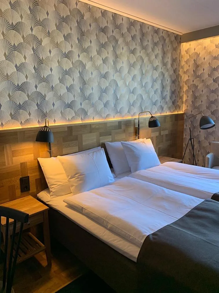 Bed in Nybro Stora Hotellet