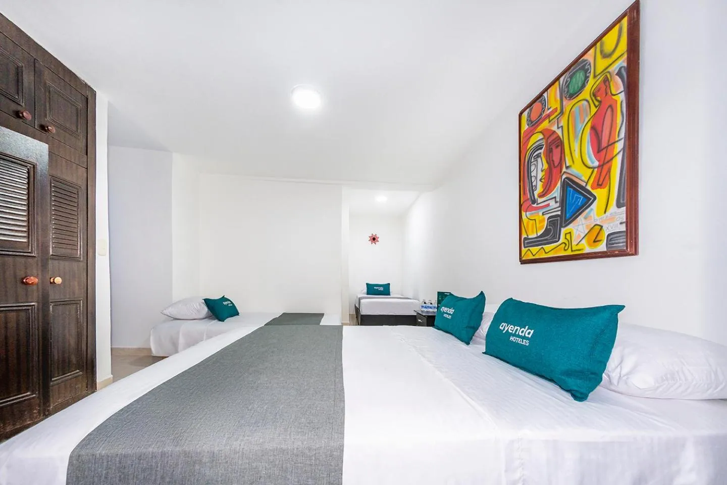 Photo of the whole room, Bed in Ayenda Fundadores 1906