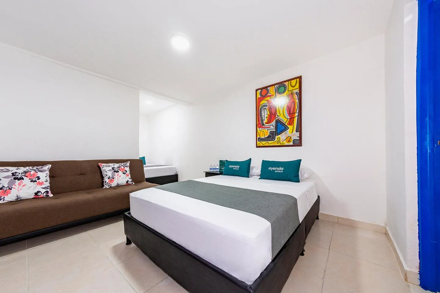 Photo of the whole room, Bed in Ayenda Fundadores 1906