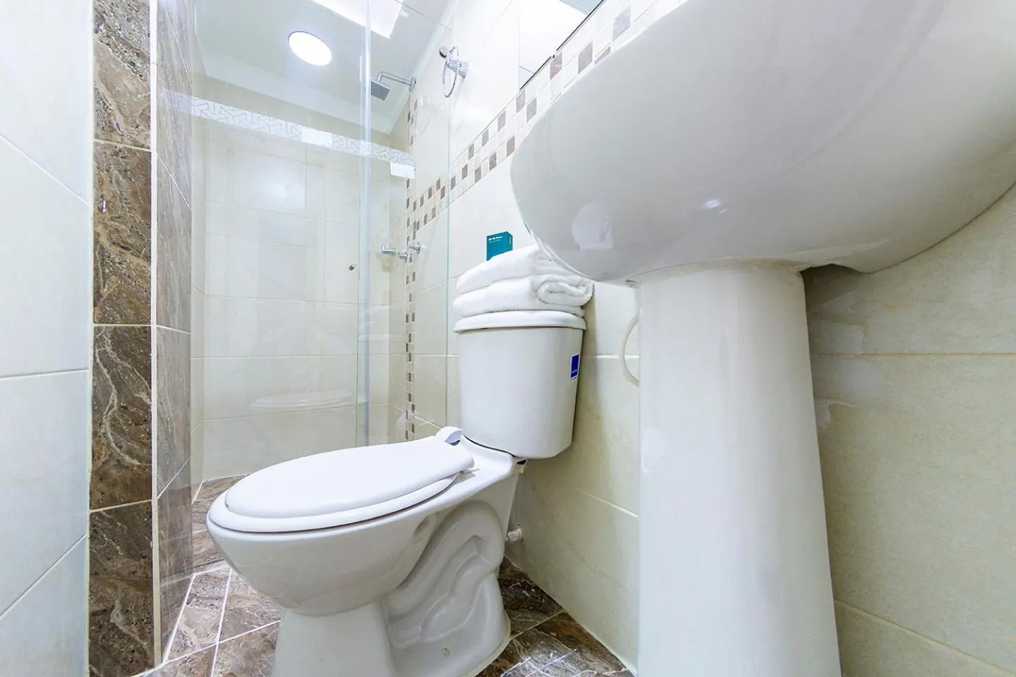 Bathroom in Ayenda Fundadores 1906