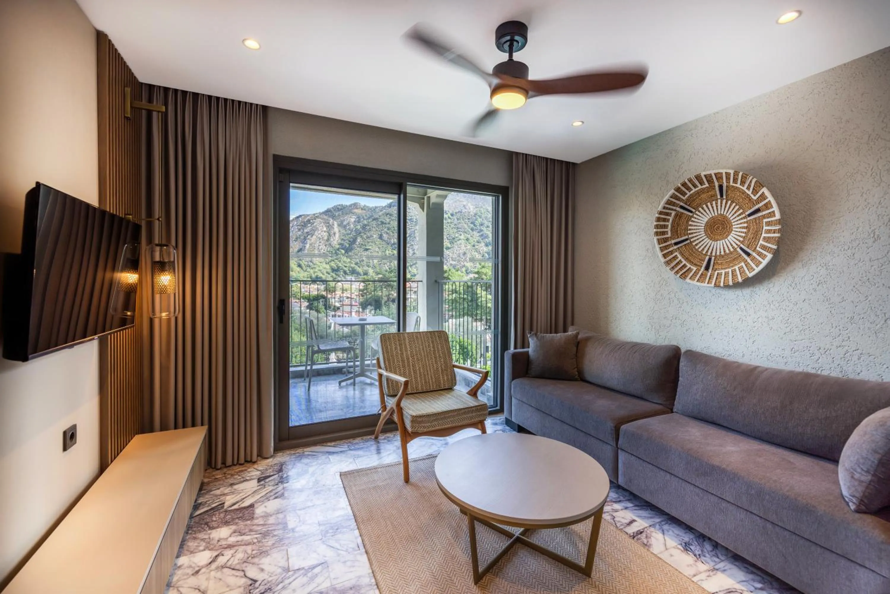 Living room in Club Aquarium