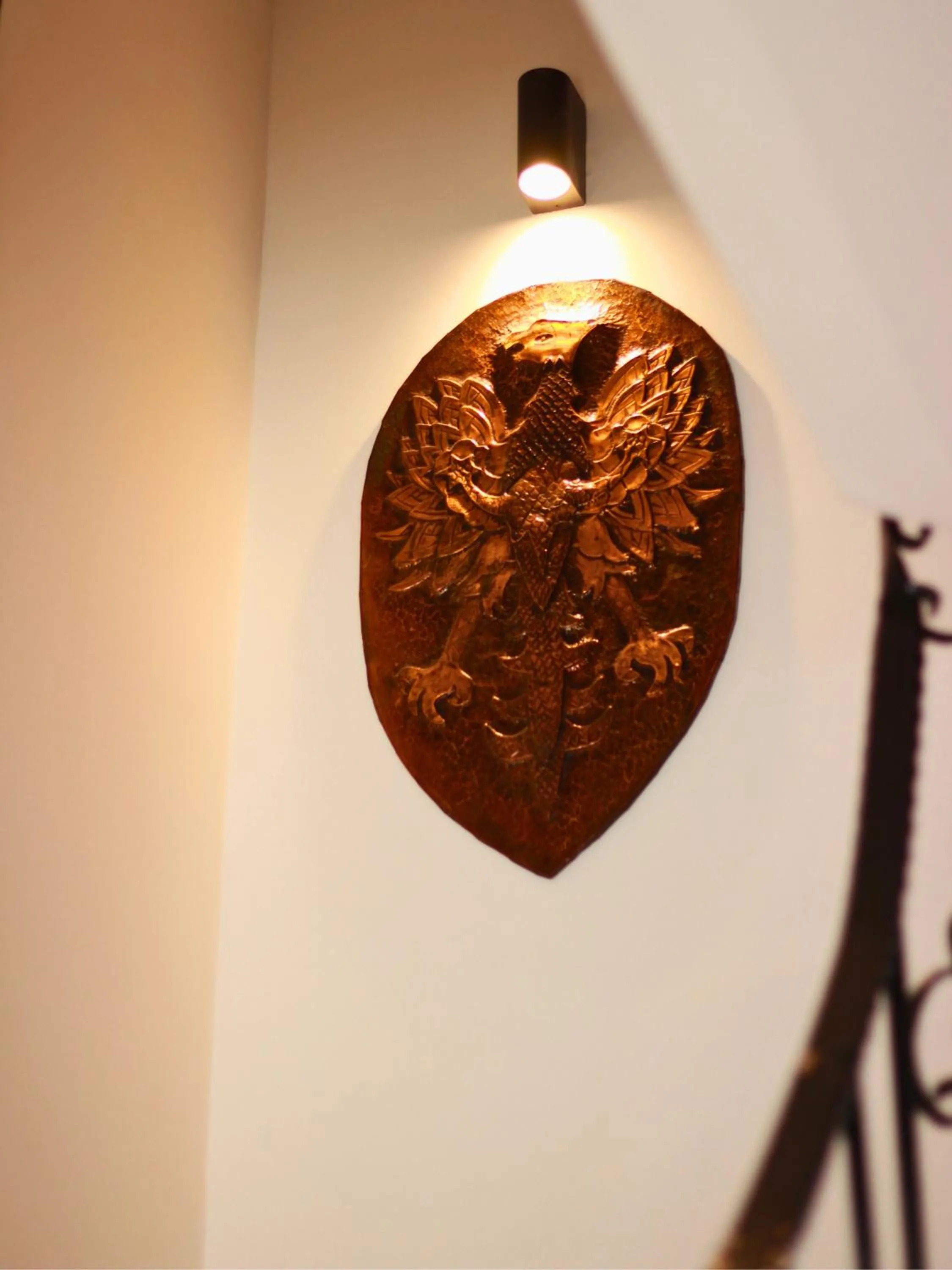 Decorative detail in Hotel Peninsula