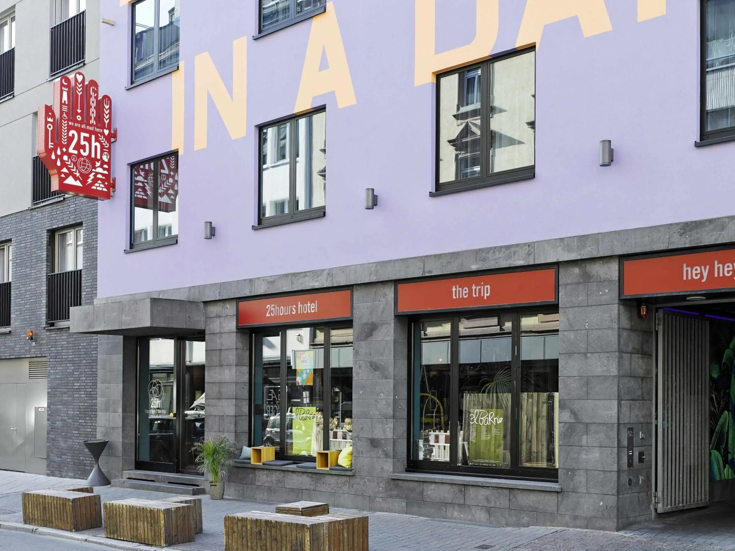 Property building in 25hours Hotel The Trip Property building in 25hours Hotel The Trip