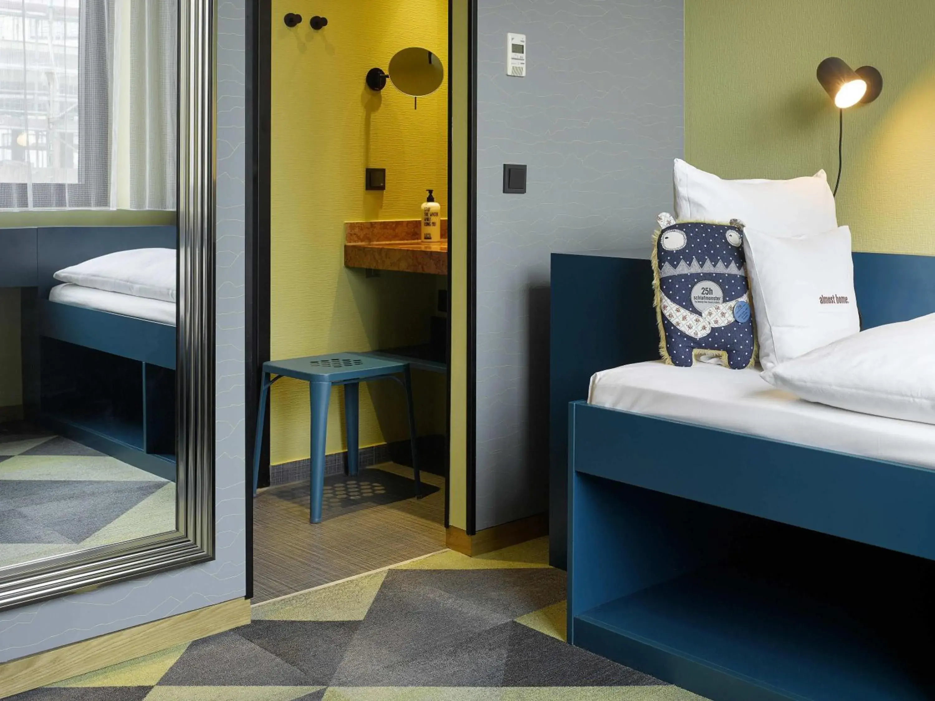 Bedroom, Bed in 25hours Hotel The Trip Bedroom, Bed in 25hours Hotel The Trip