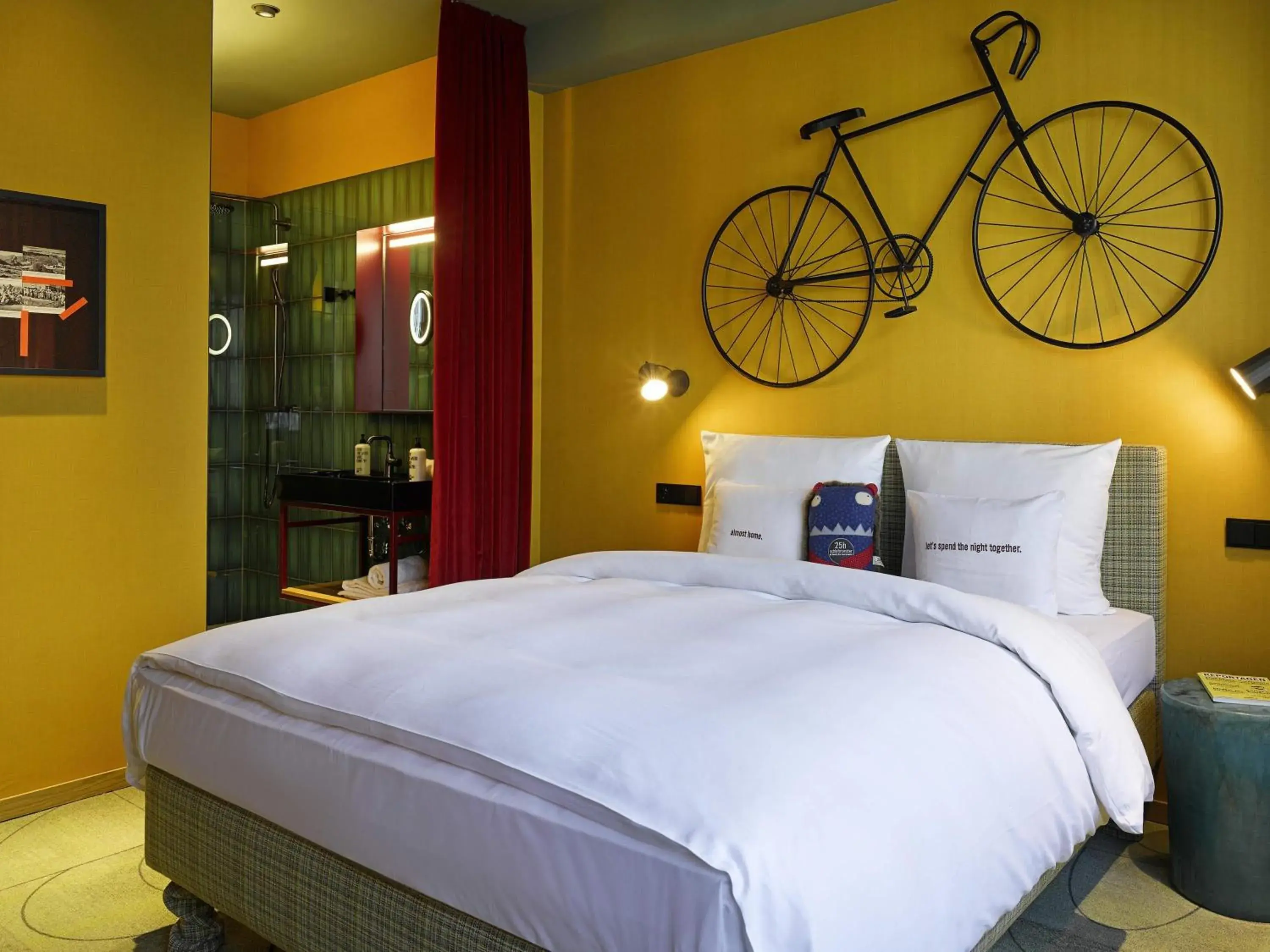 Bedroom, Bed in 25hours Hotel The Trip Bedroom, Bed in 25hours Hotel The Trip