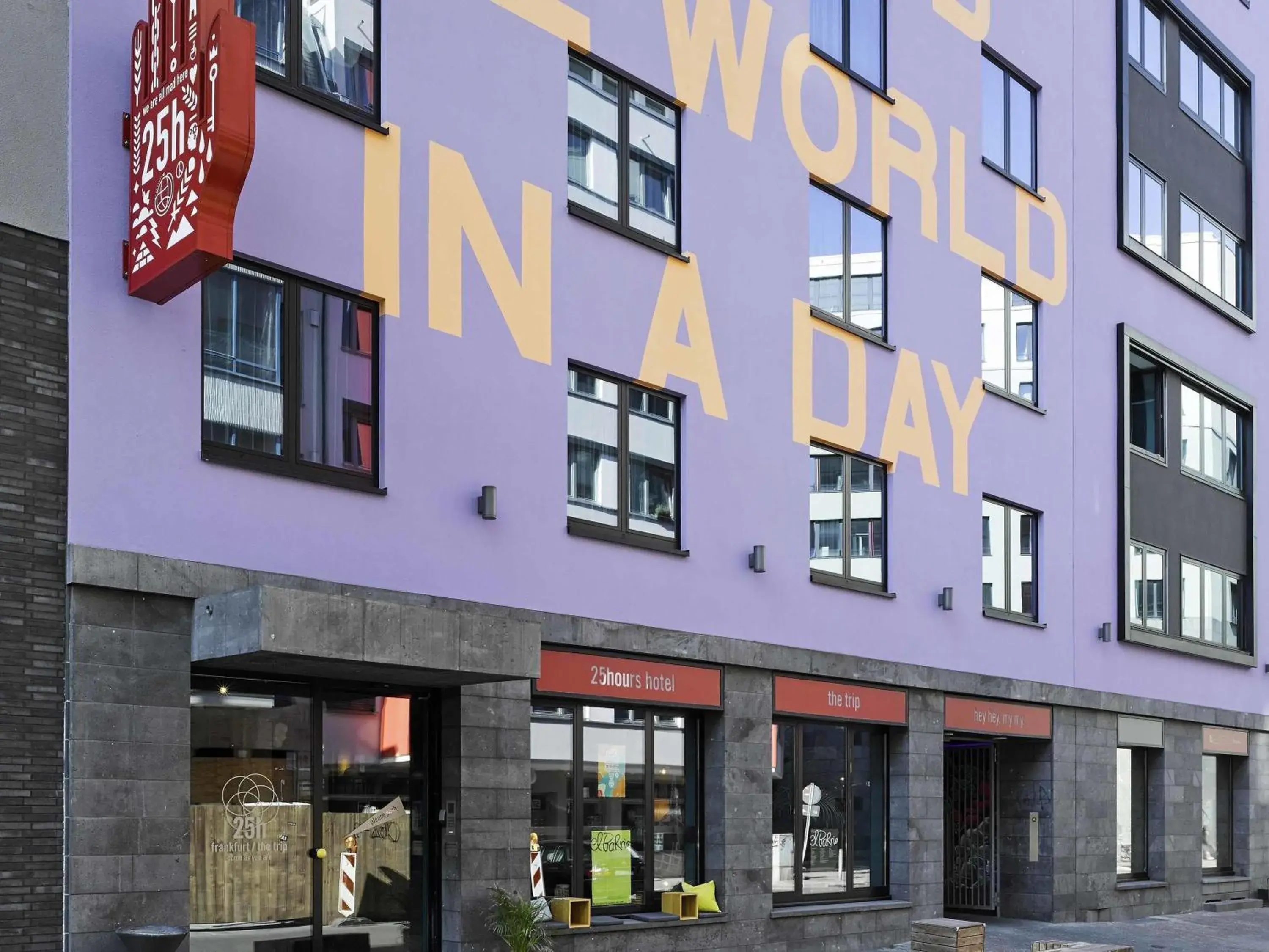 Property building in 25hours Hotel The Trip Property building in 25hours Hotel The Trip