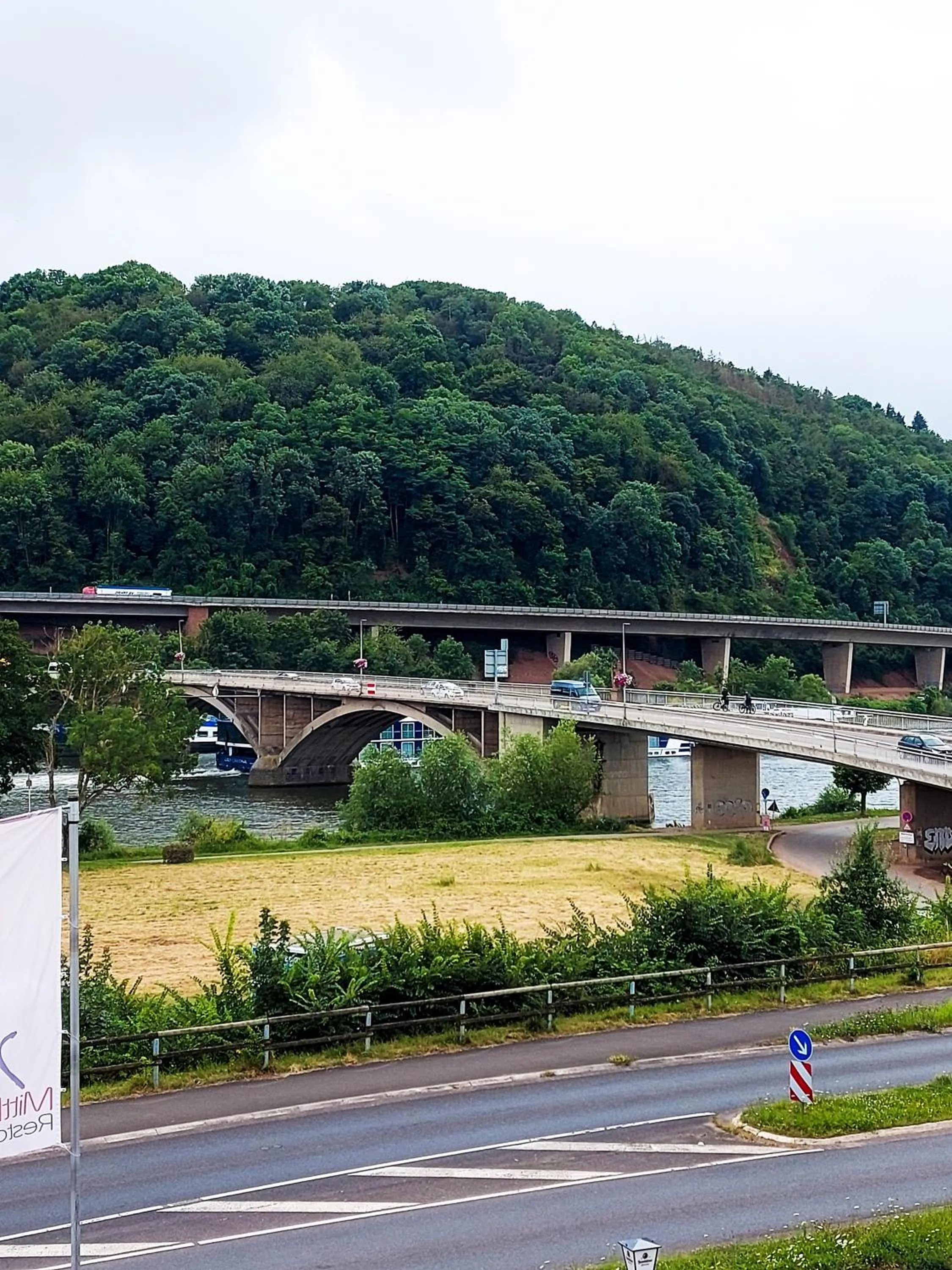 View (from property/room) in Hotel zur Moselbrücke