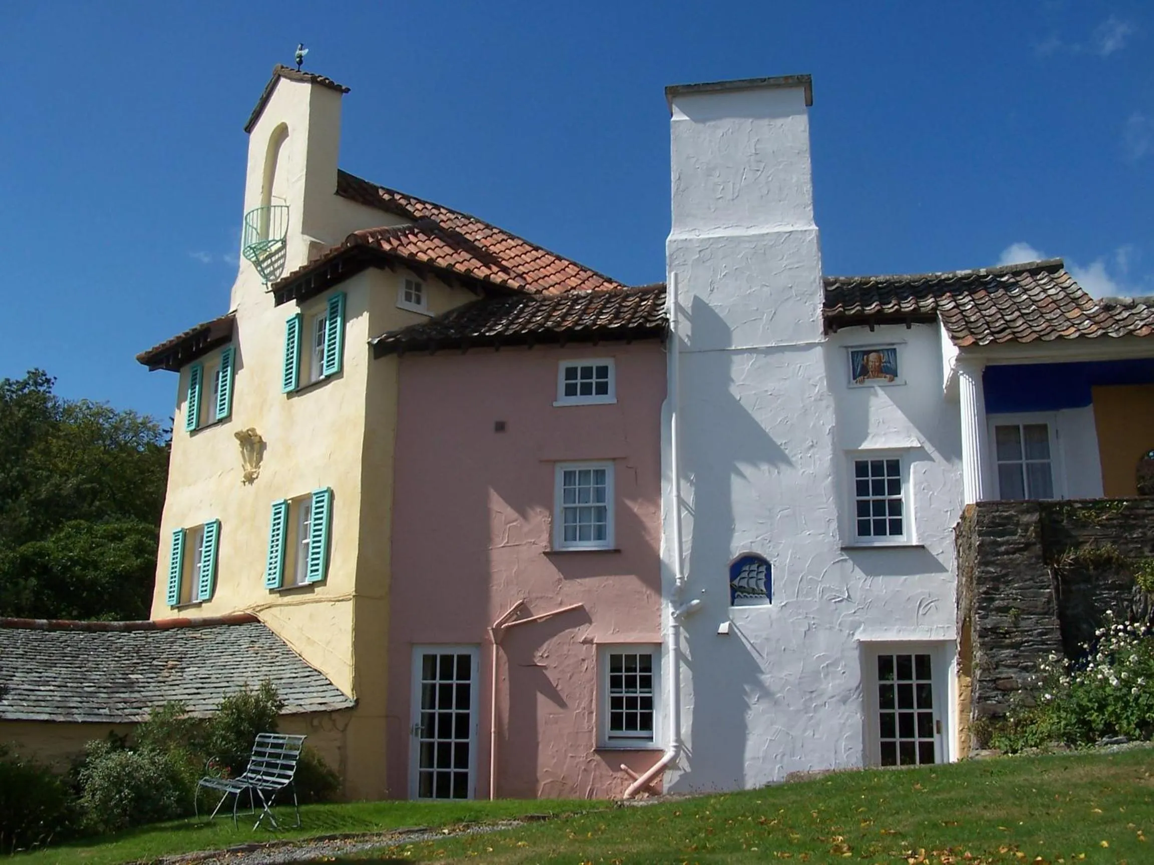 Property building in Portmeirion Village & Castell Deudraeth