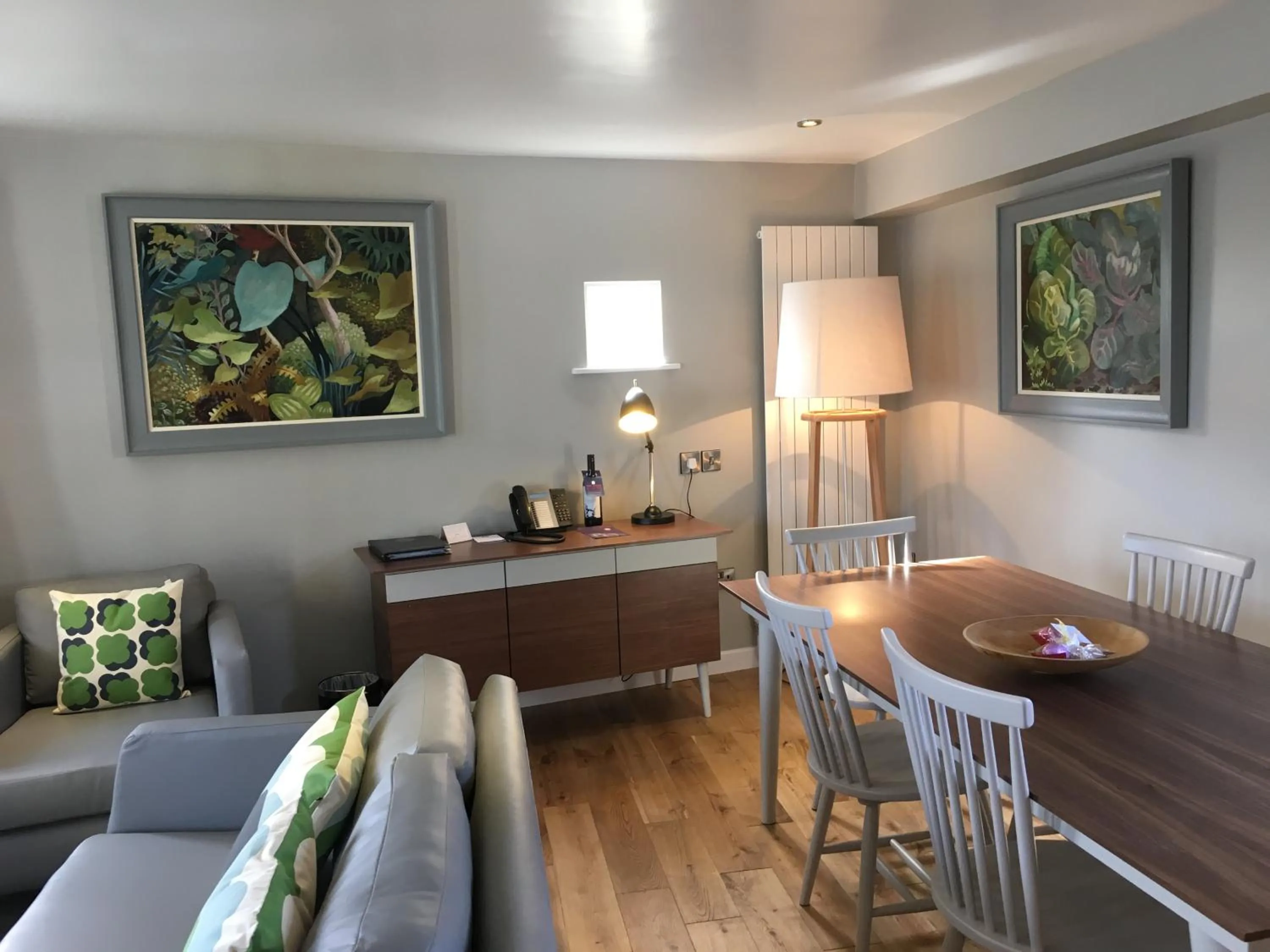 Living room in Portmeirion Village & Castell Deudraeth