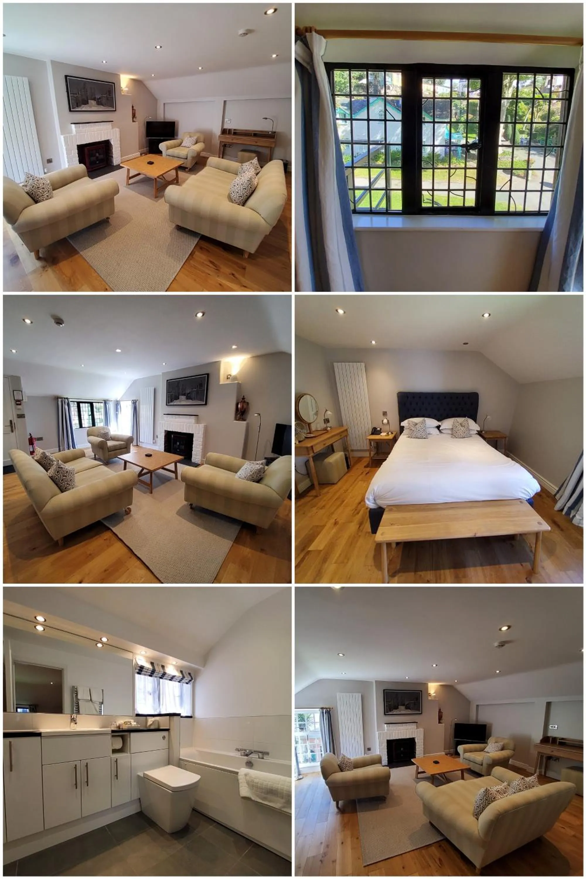 Photo of the whole room, Bed in Portmeirion Village & Castell Deudraeth