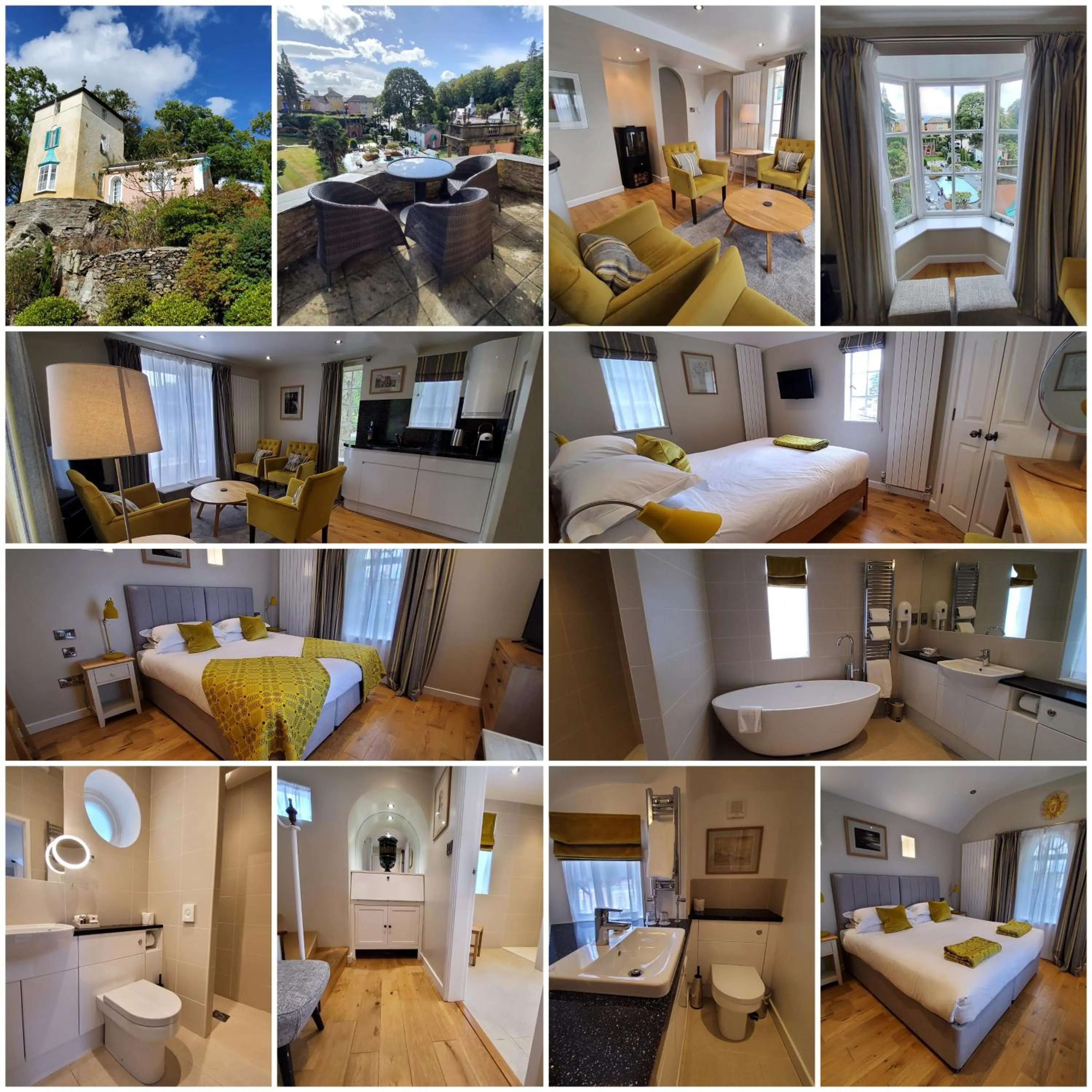 Photo of the whole room in Portmeirion Village & Castell Deudraeth