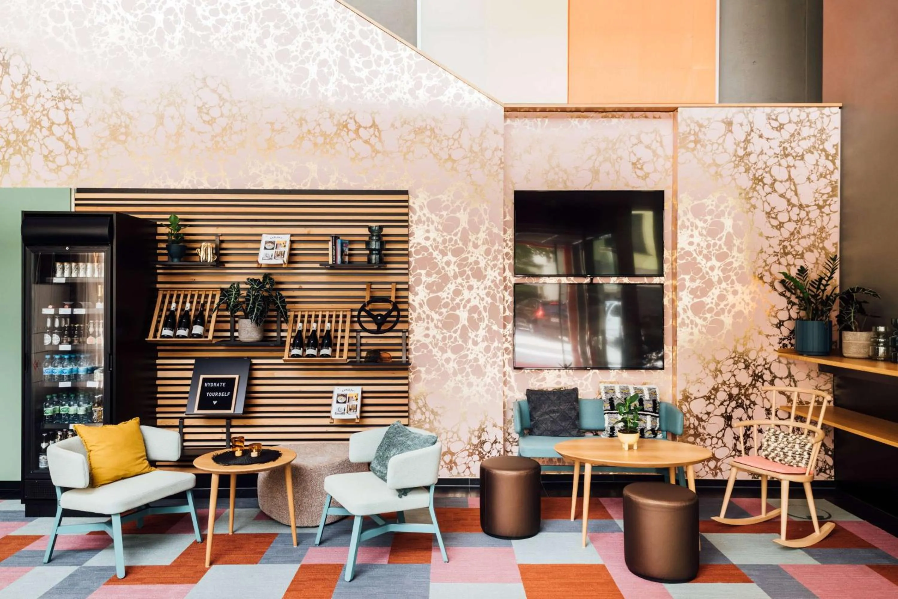 Lobby or reception in Vienna House Easy by Wyndham Stuttgart