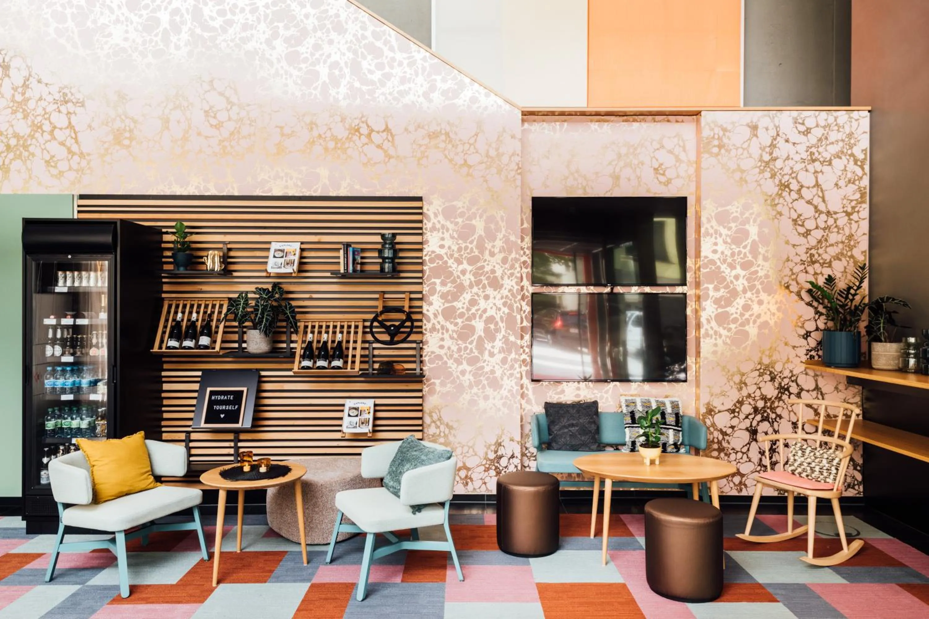 Lobby or reception in Vienna House Easy by Wyndham Stuttgart