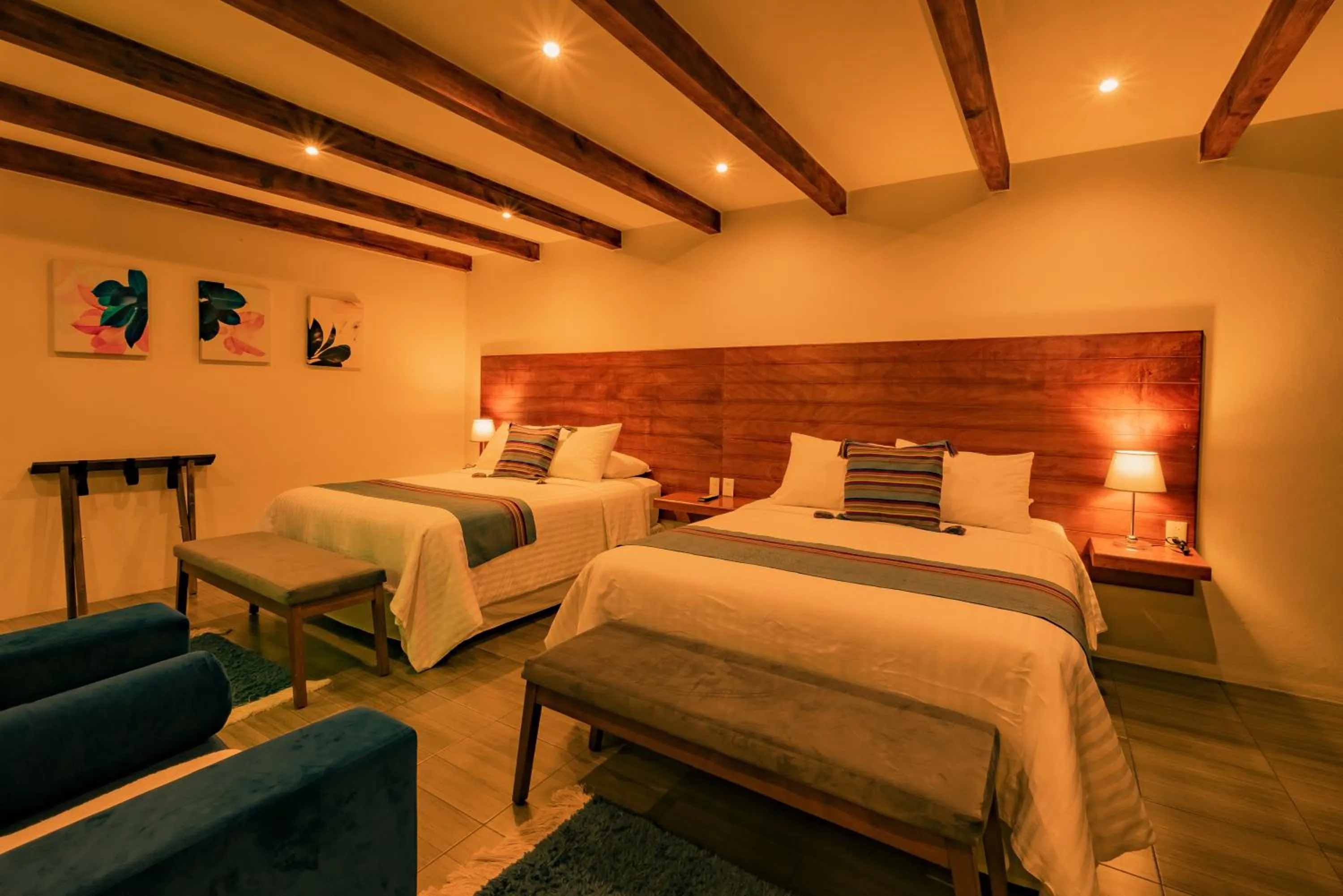 View (from property/room), Bed in Na Hotel