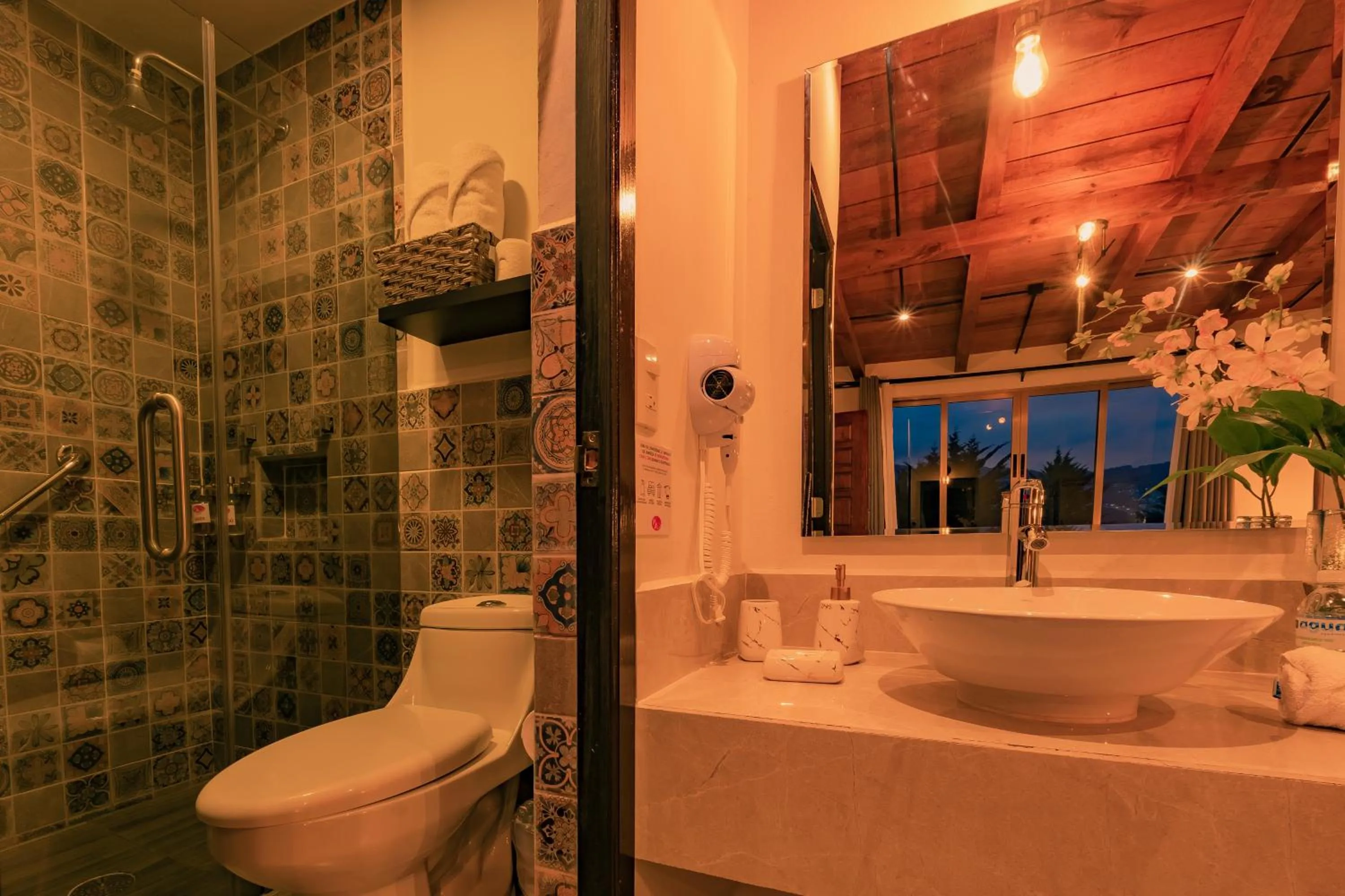 Bathroom in Na Hotel