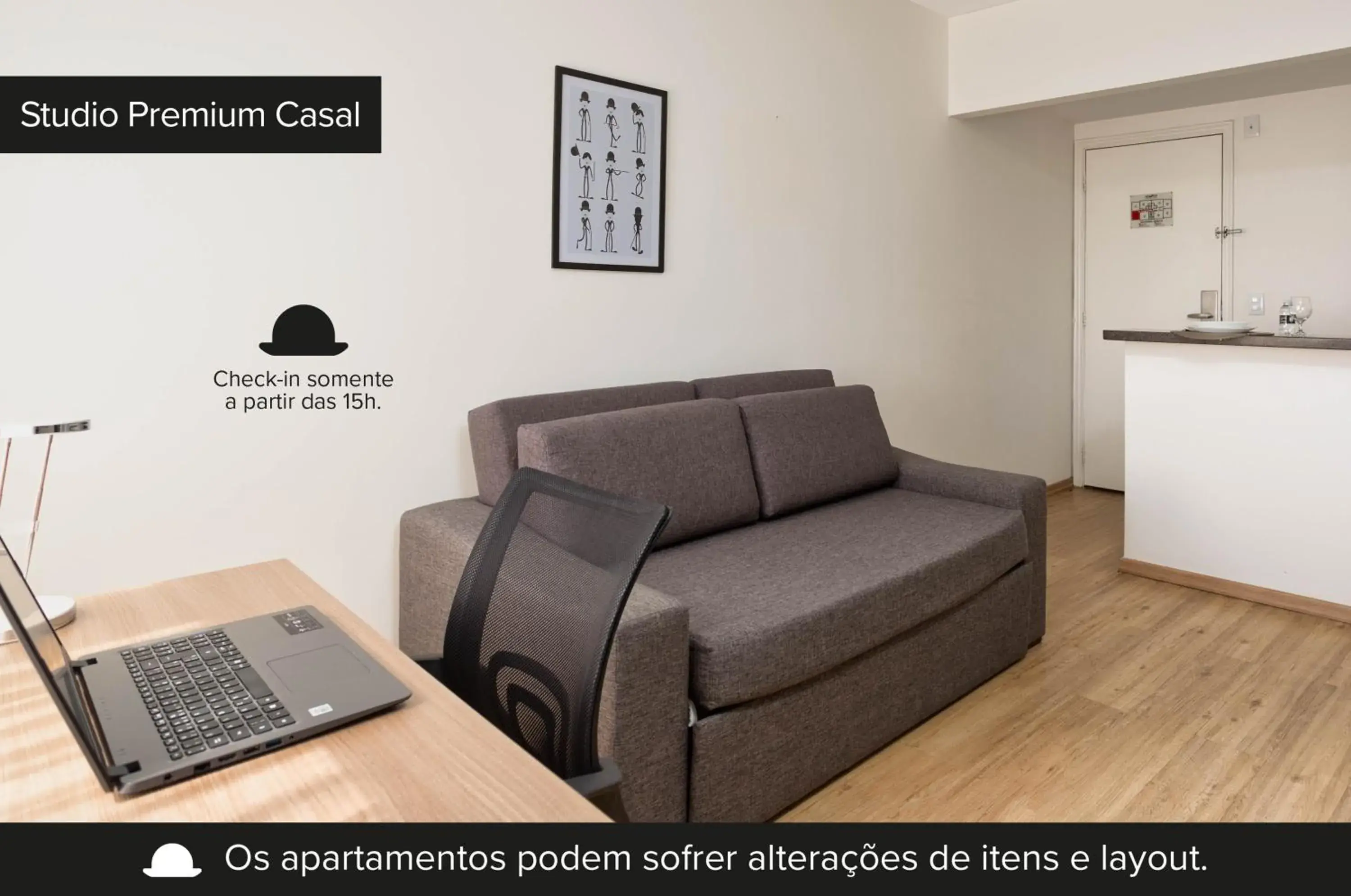 Living room in NewCiti Itaim by Charlie Living room in NewCiti Itaim by Charlie