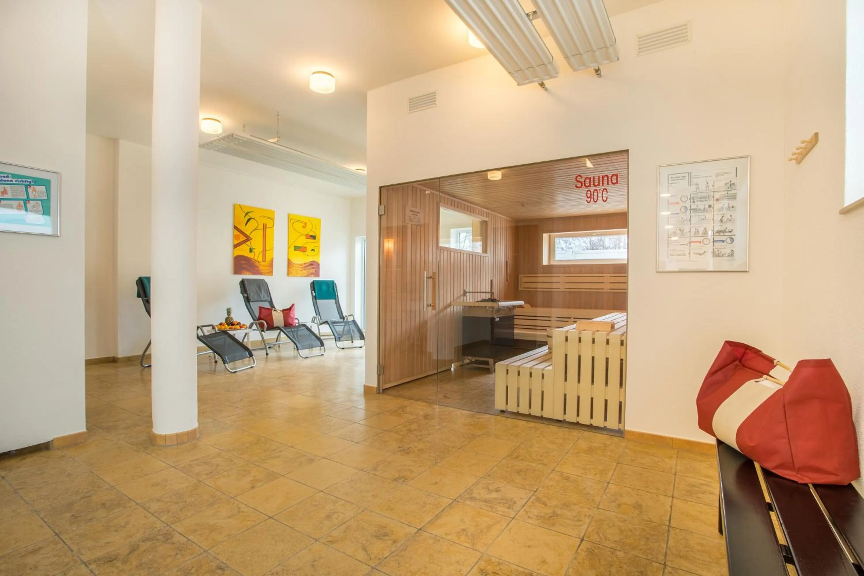 Sauna in Sporthotel Grünberg