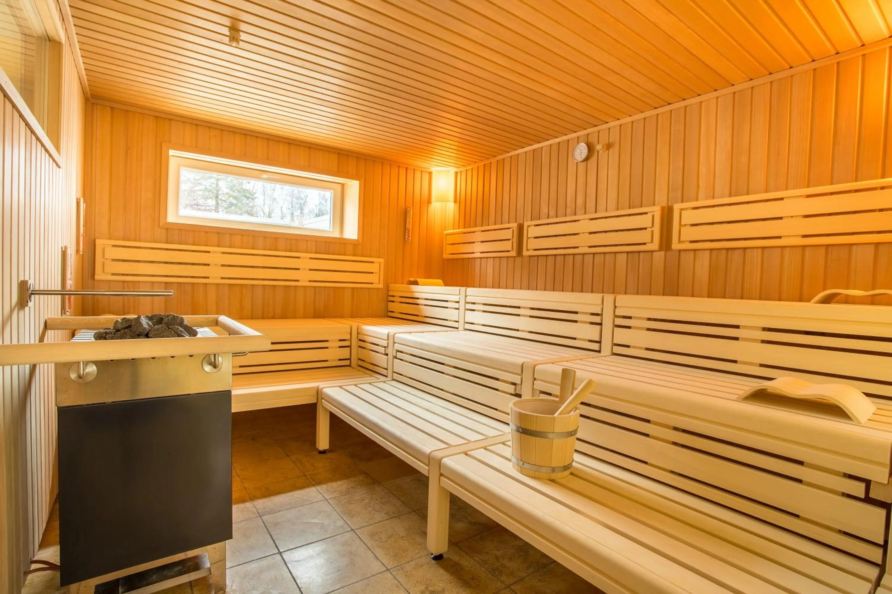 Sauna in Sporthotel Grünberg