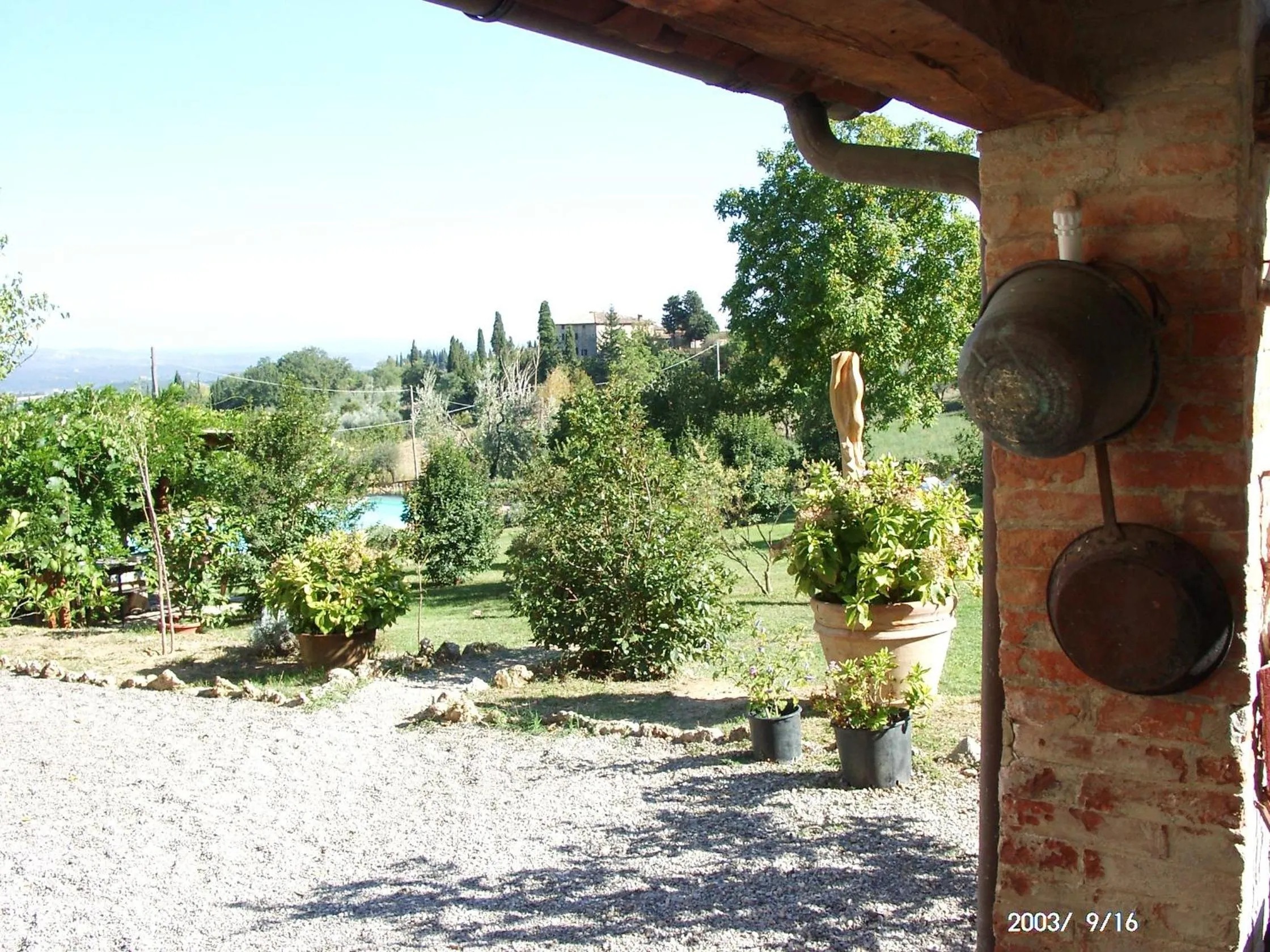 Garden view in Agriturismo San Giovanni