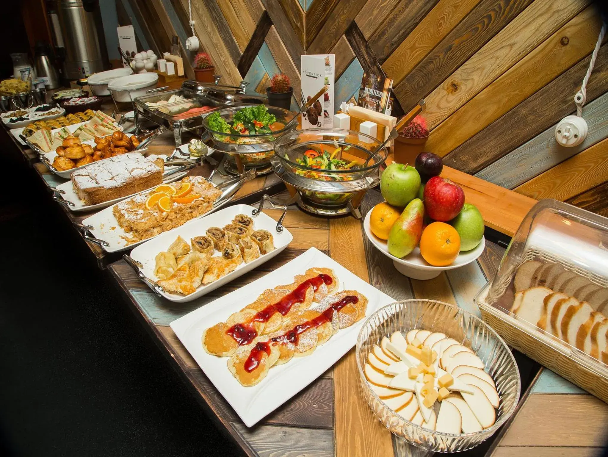 Buffet breakfast in Mildom Hotel Buffet breakfast in Mildom Hotel