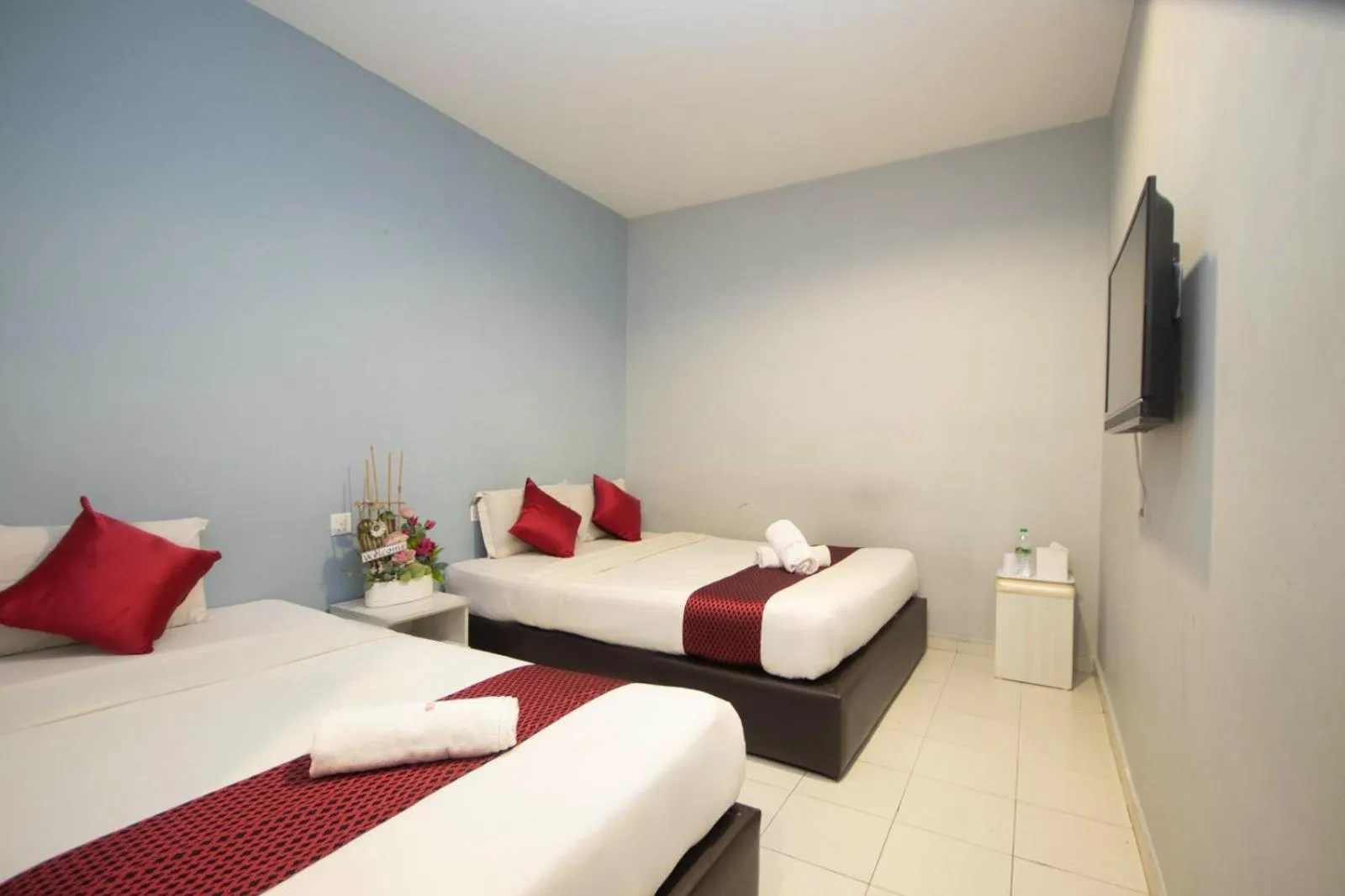 Bed in Sun Inns Hotel Kota Laksamana Melaka