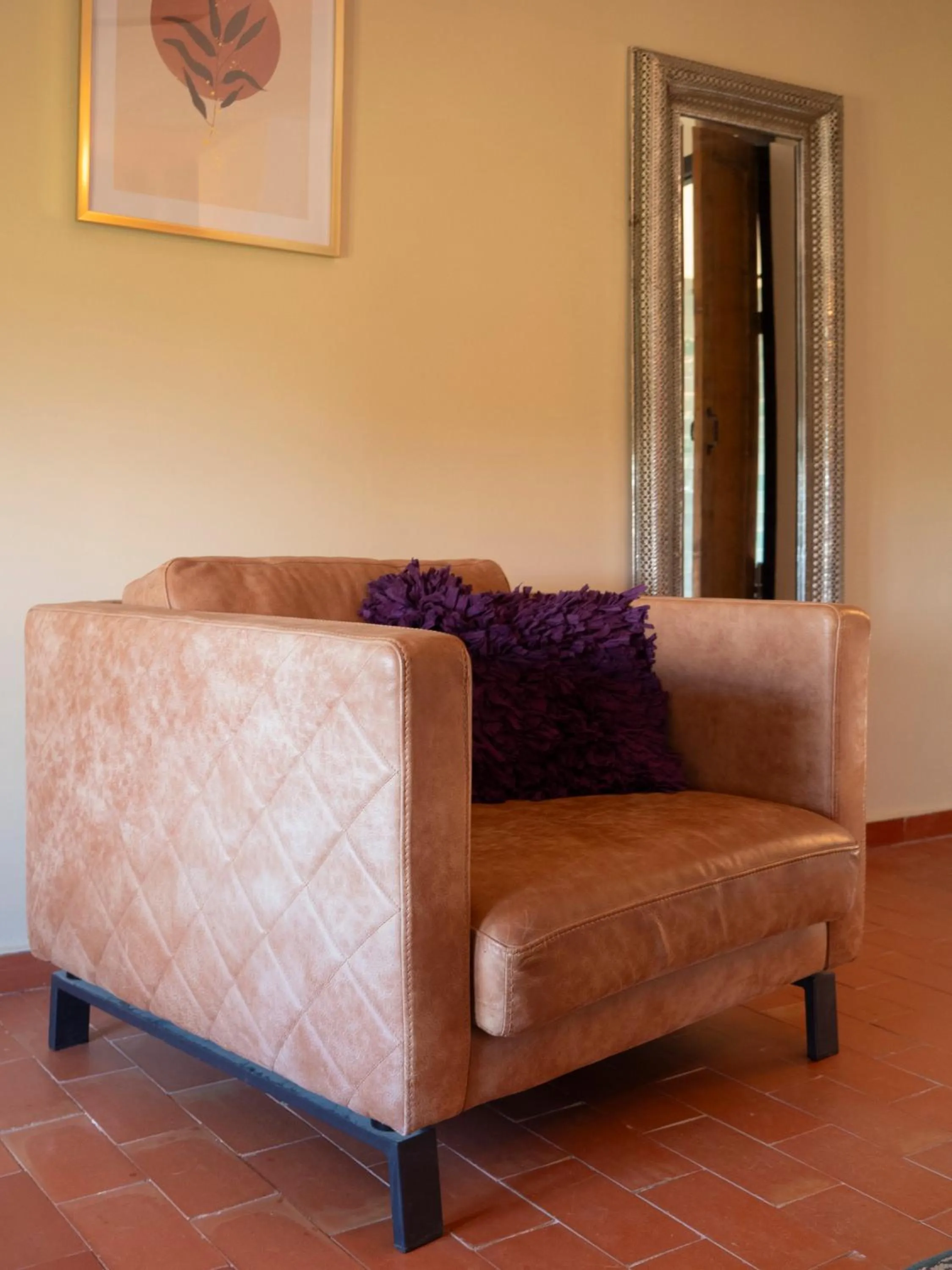 Seating area in B&B Casa Vitalidad