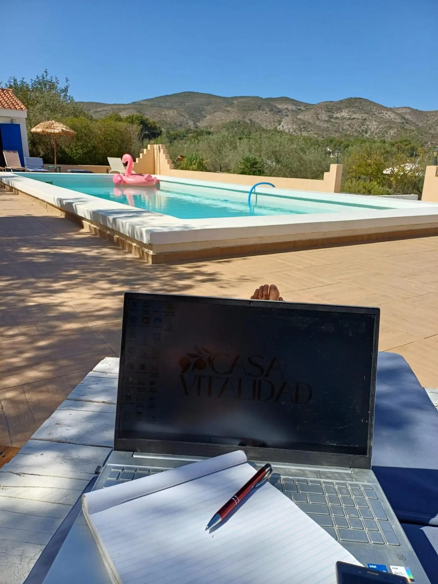 Seating area in B&B Casa Vitalidad