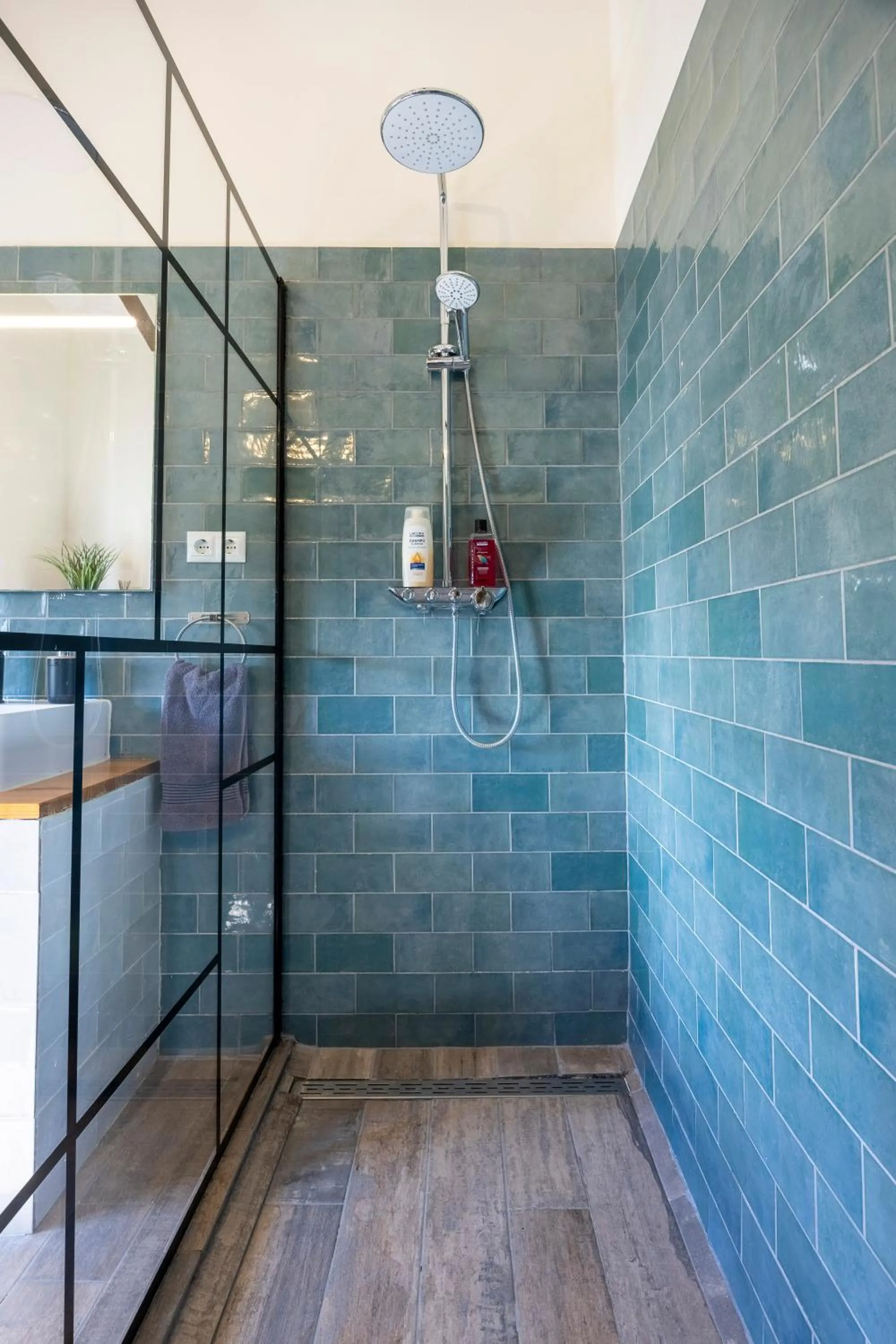 Shower in B&B Casa Vitalidad