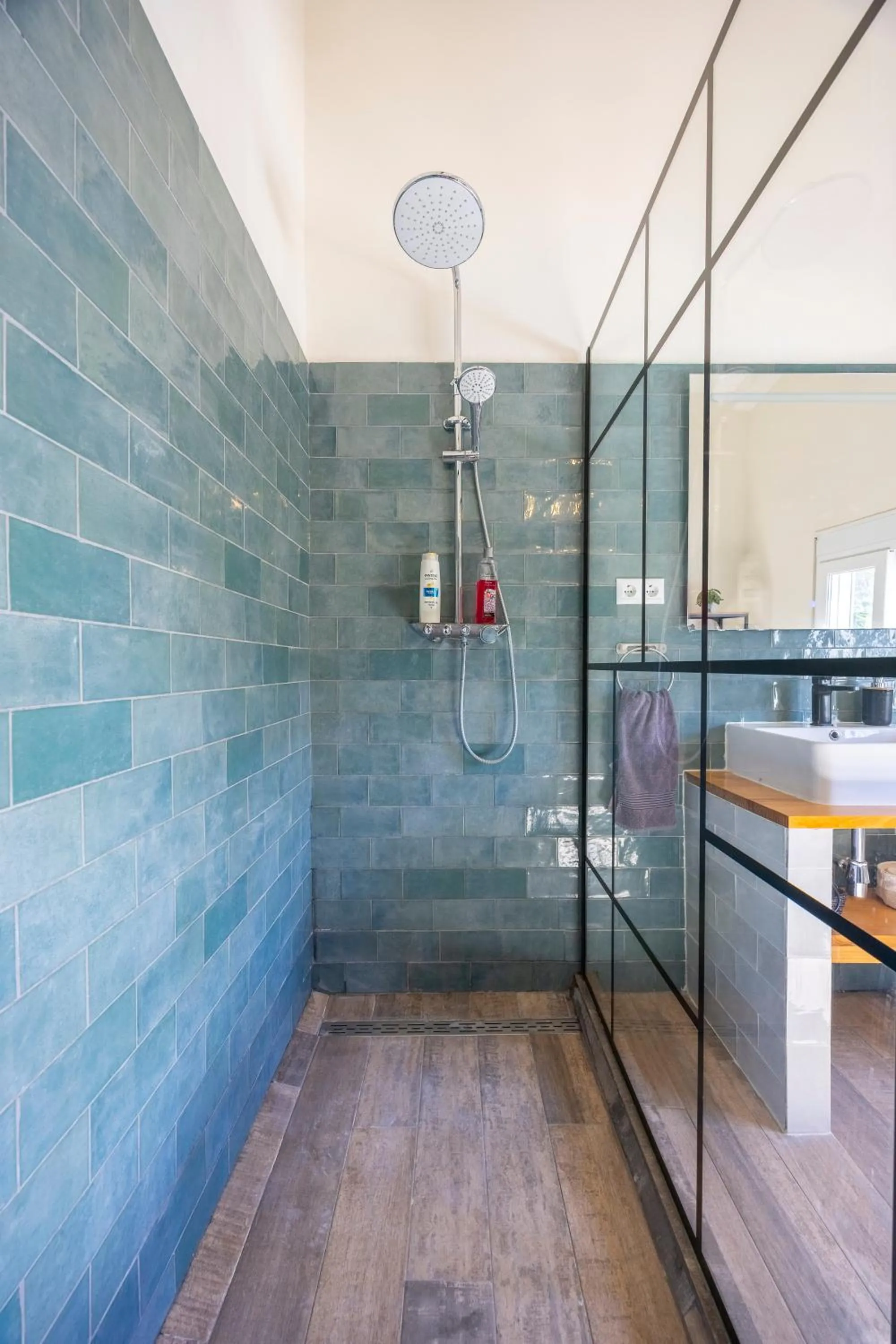 Shower in B&B Casa Vitalidad