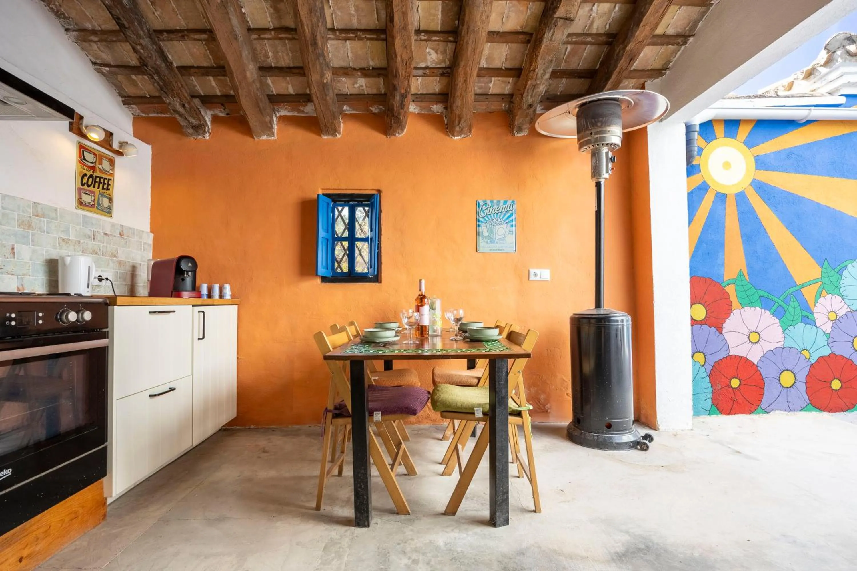 Kitchen or kitchenette in B&B Casa Vitalidad