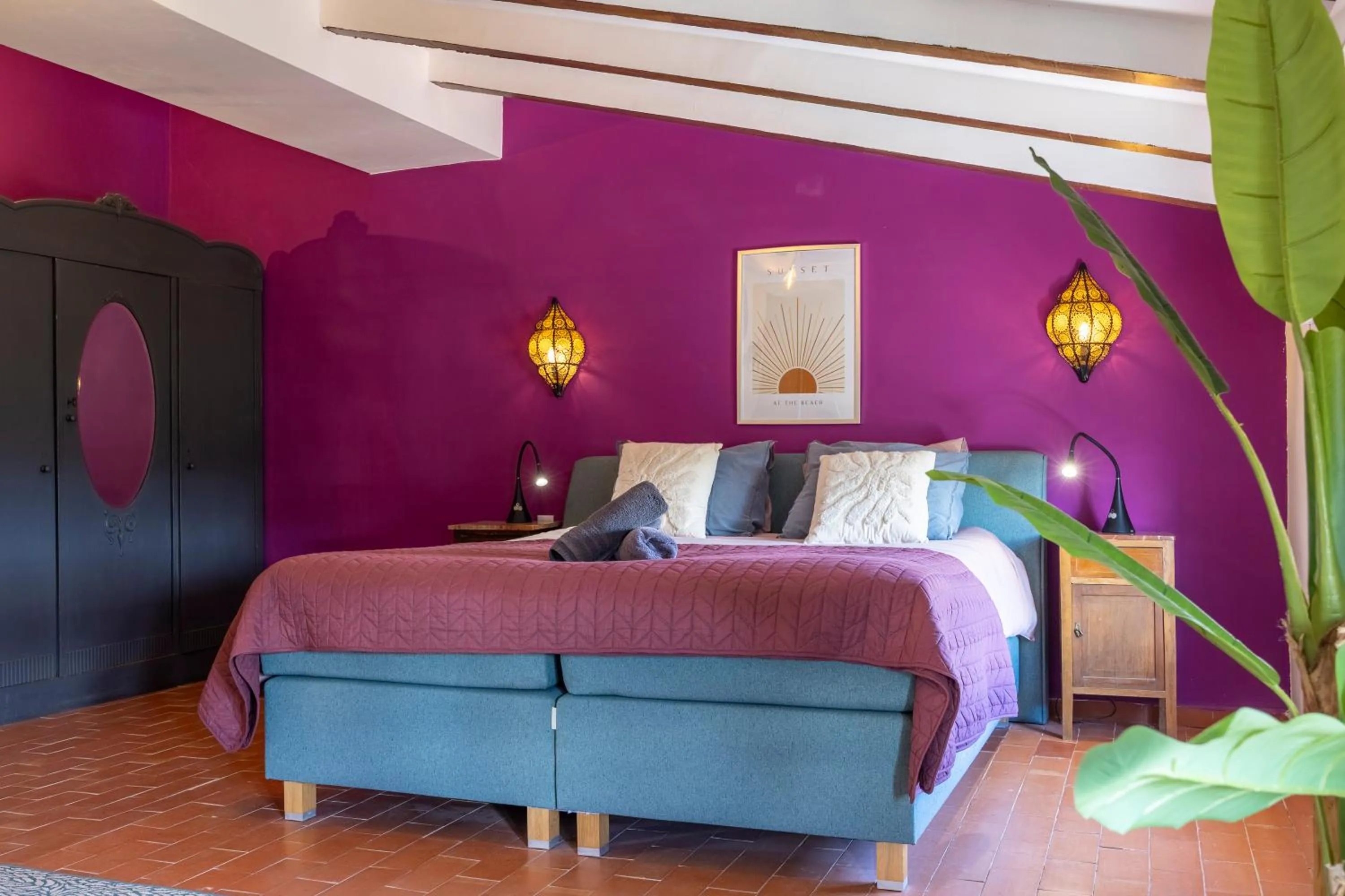 Bed in B&B Casa Vitalidad