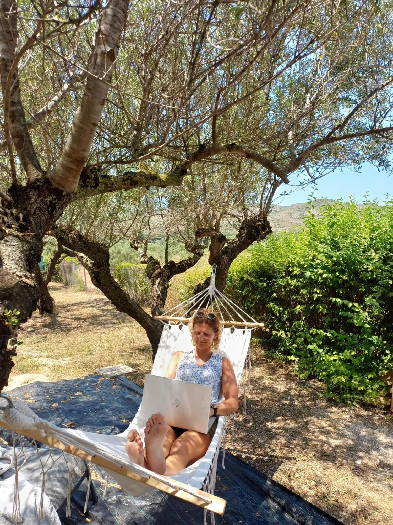 Garden in B&B Casa Vitalidad