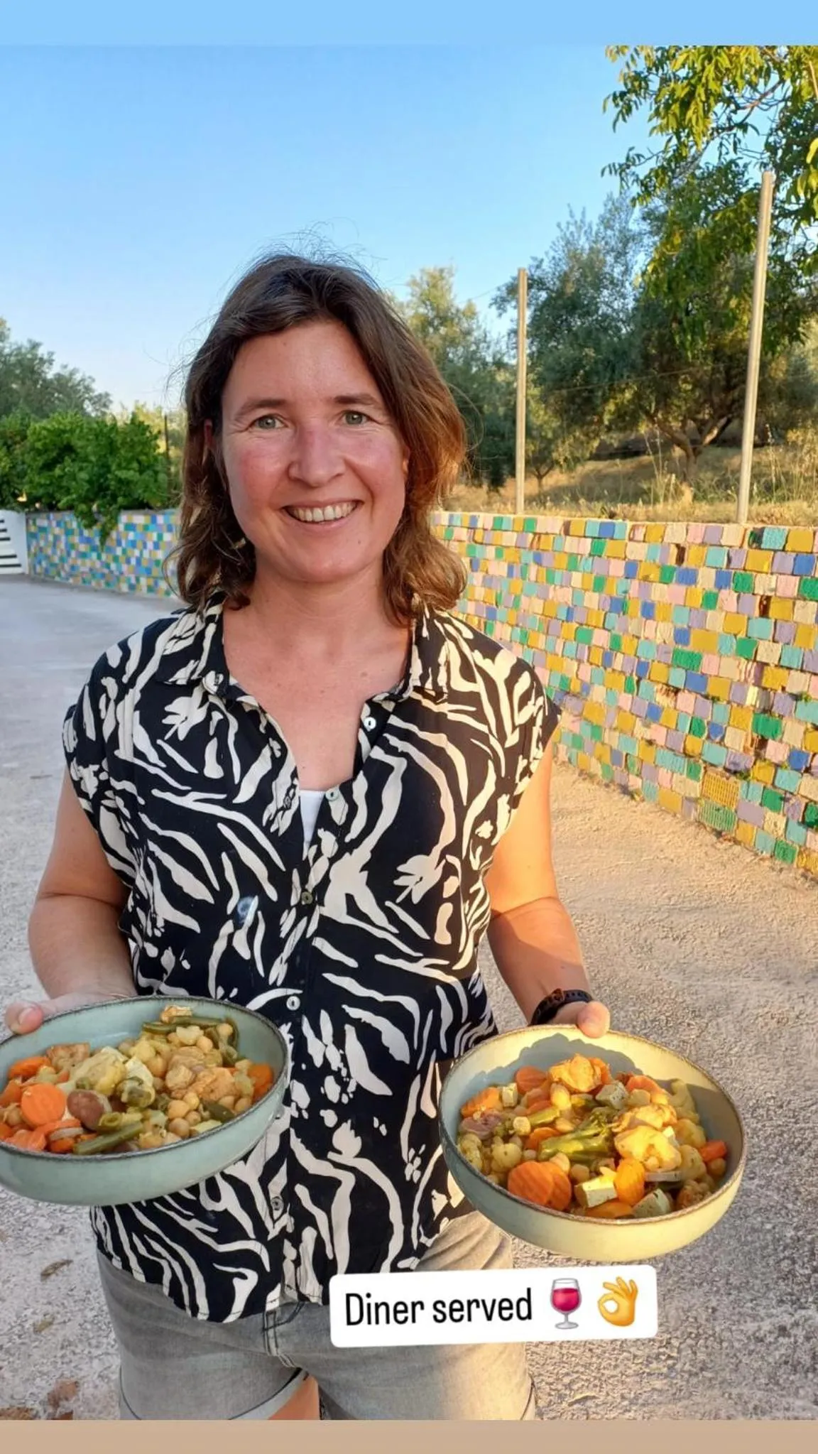 Dinner in B&B Casa Vitalidad