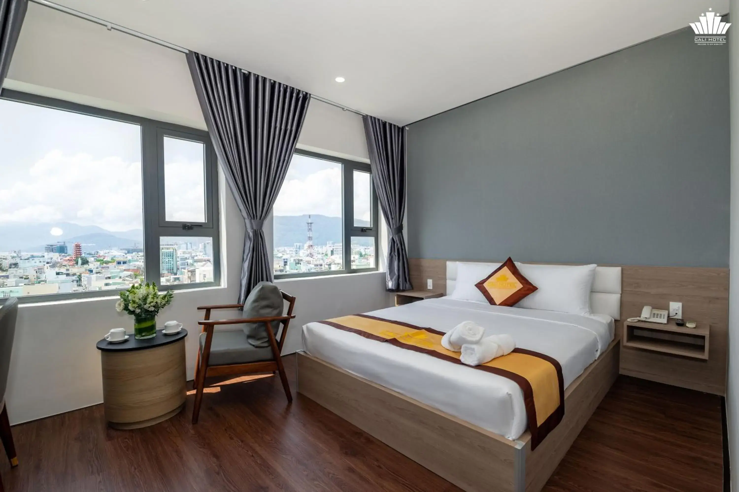 Photo of the whole room, Bed in Cali Hotel Quy Nhơn Photo of the whole room, Bed in Cali Hotel Quy Nhơn