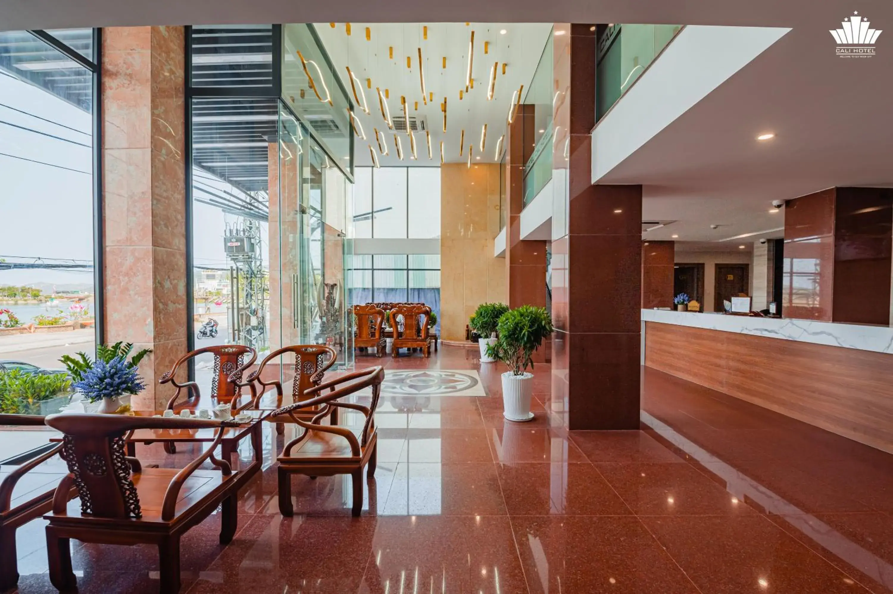 Lobby or reception in Cali Hotel Quy Nhơn Lobby or reception in Cali Hotel Quy Nhơn