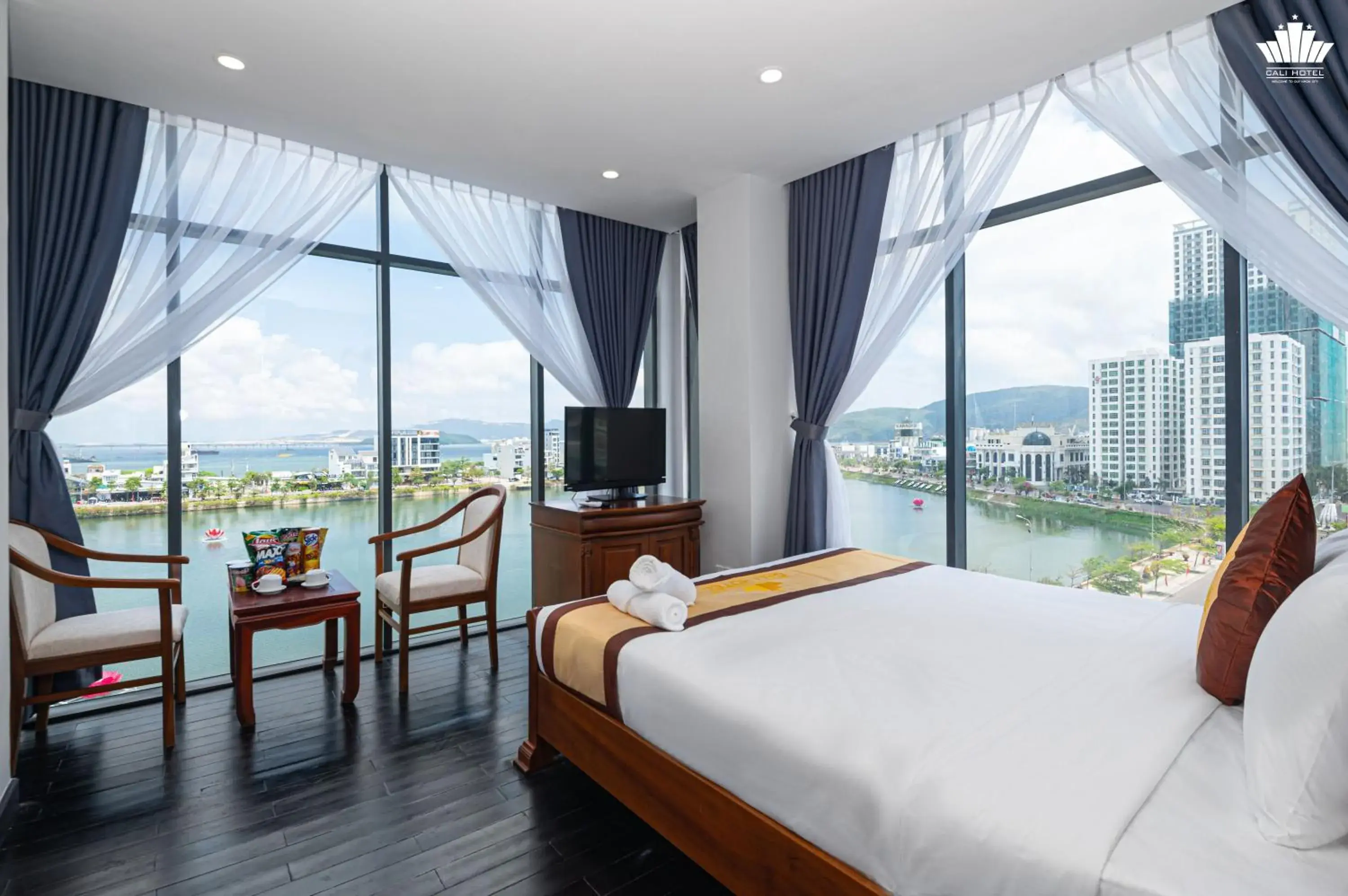 Photo of the whole room, Bed in Cali Hotel Quy Nhơn Photo of the whole room, Bed in Cali Hotel Quy Nhơn
