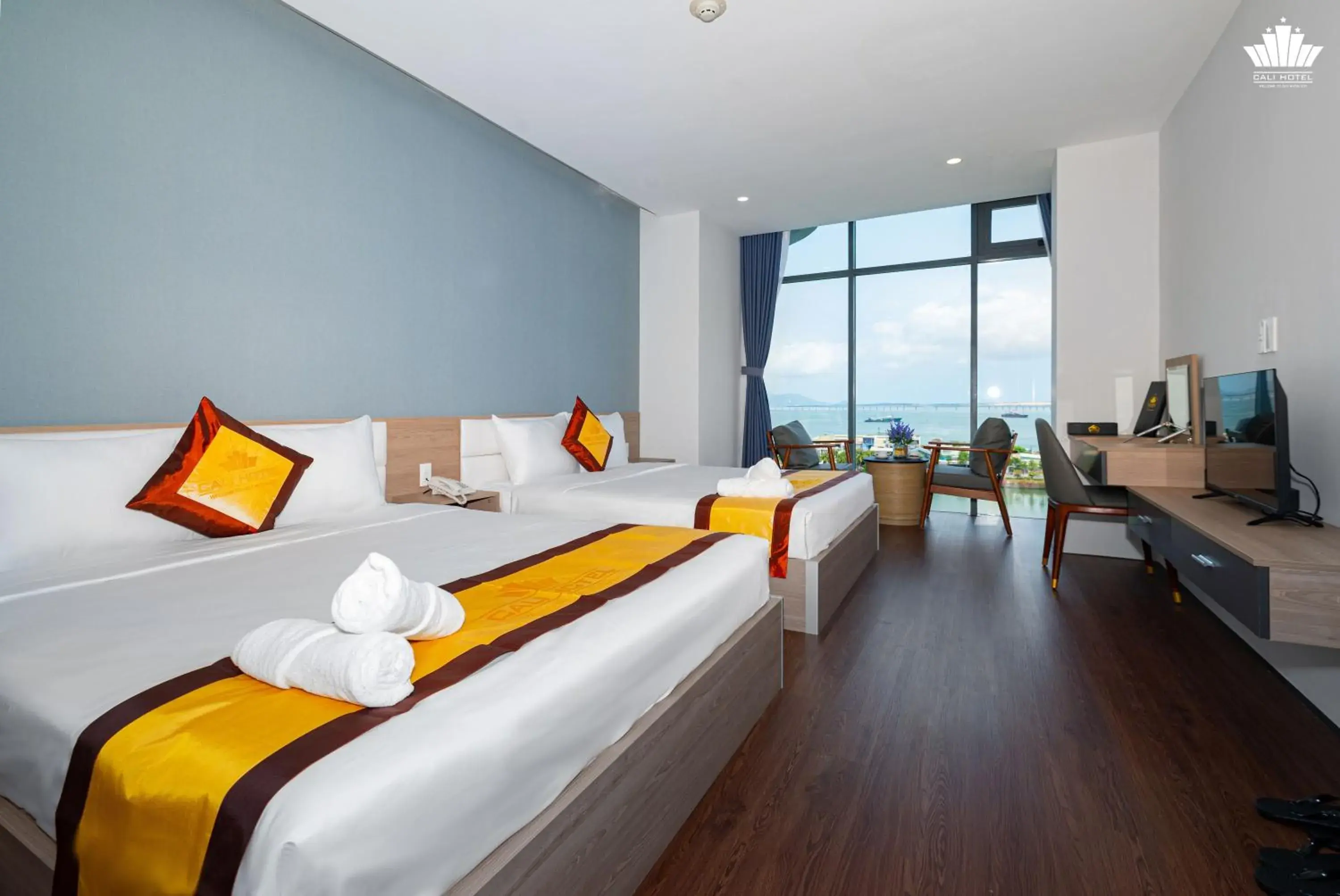 Bed in Cali Hotel Quy Nhơn Bed in Cali Hotel Quy Nhơn