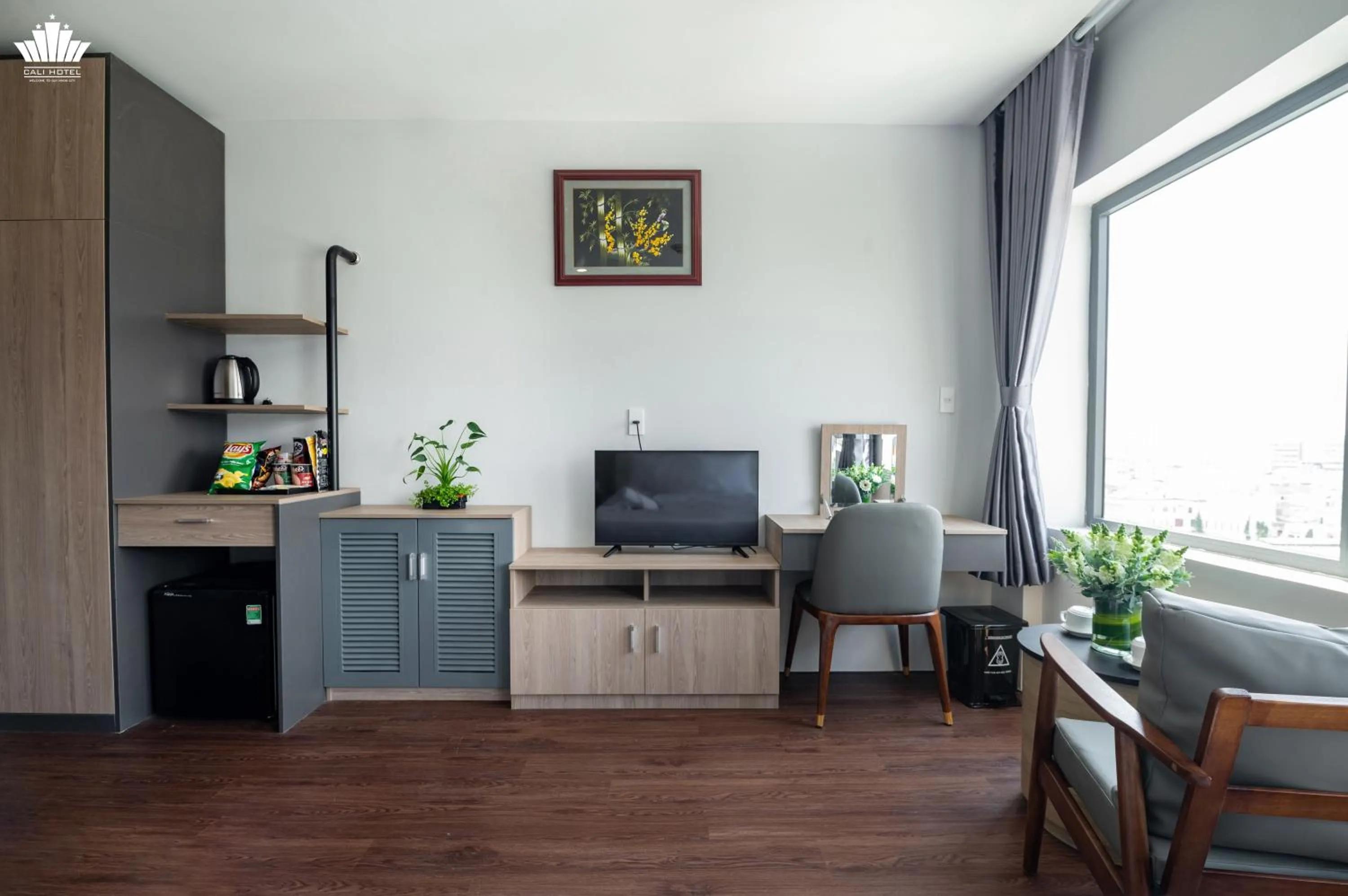 Communal lounge/ TV room in Cali Hotel Quy Nhơn