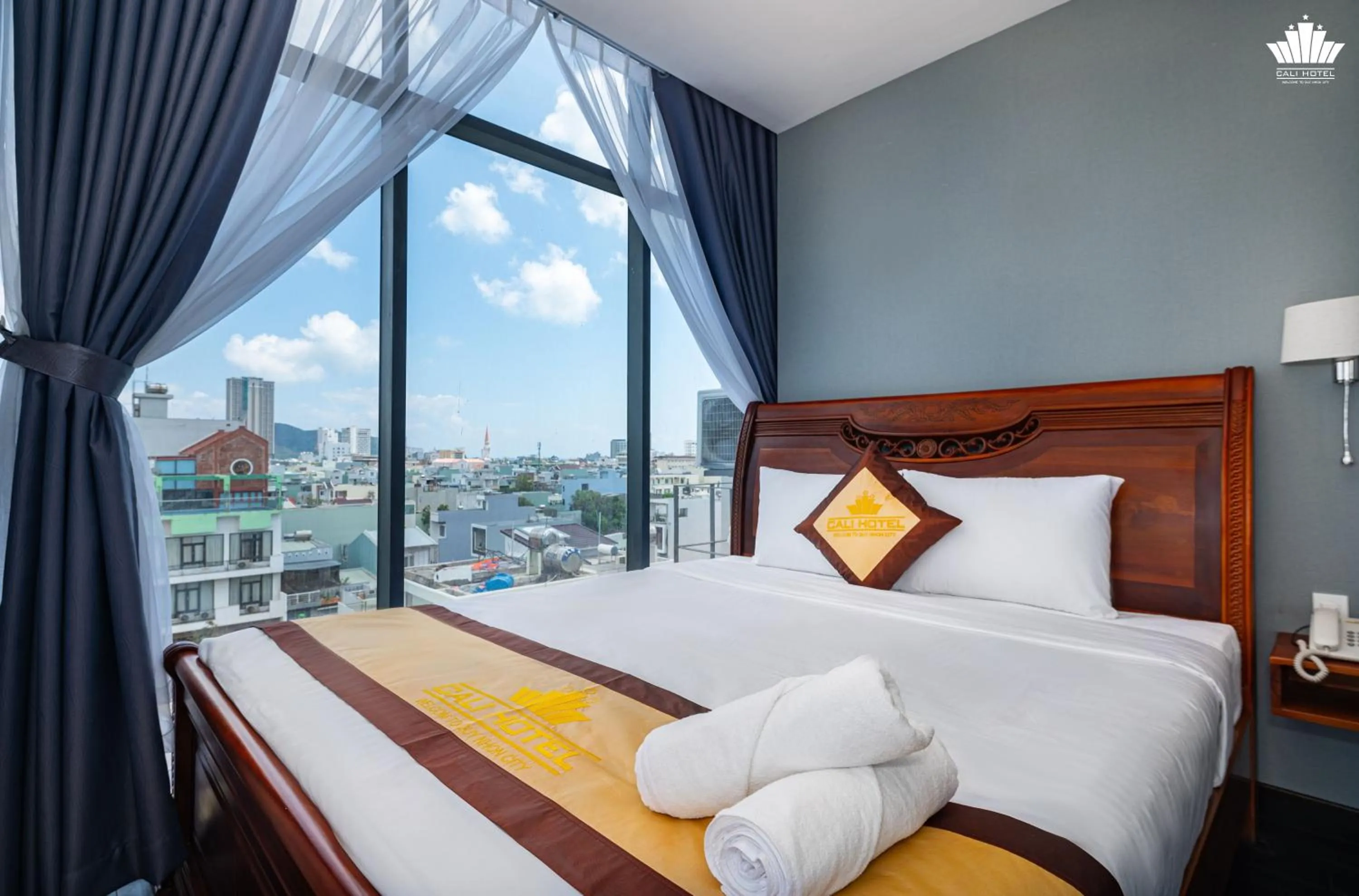 Bed in Cali Hotel Quy Nhơn