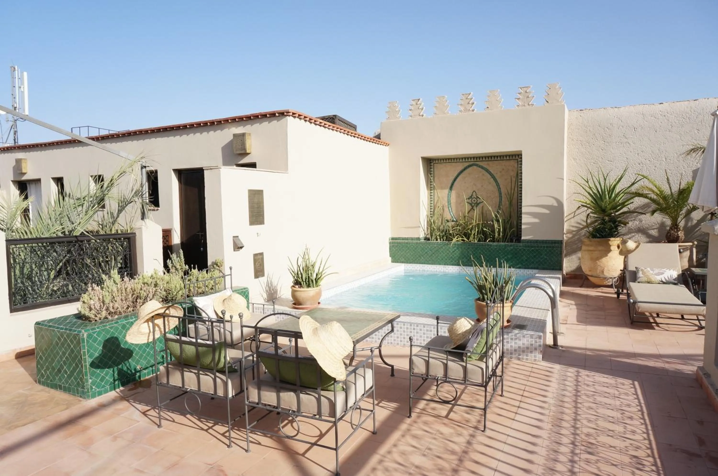 Balcony/Terrace in Riad le Clos des Arts