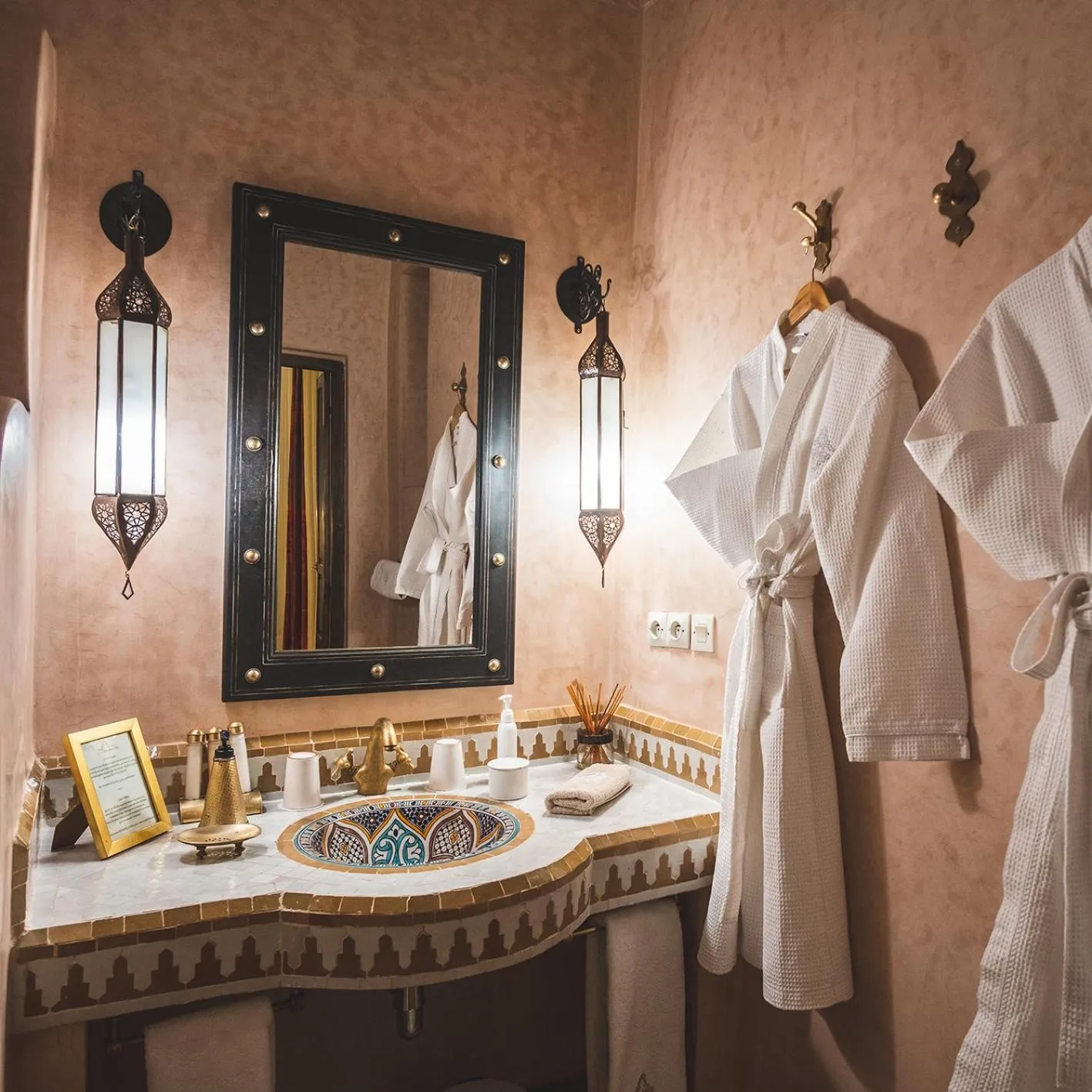 Bathroom in Riad le Clos des Arts