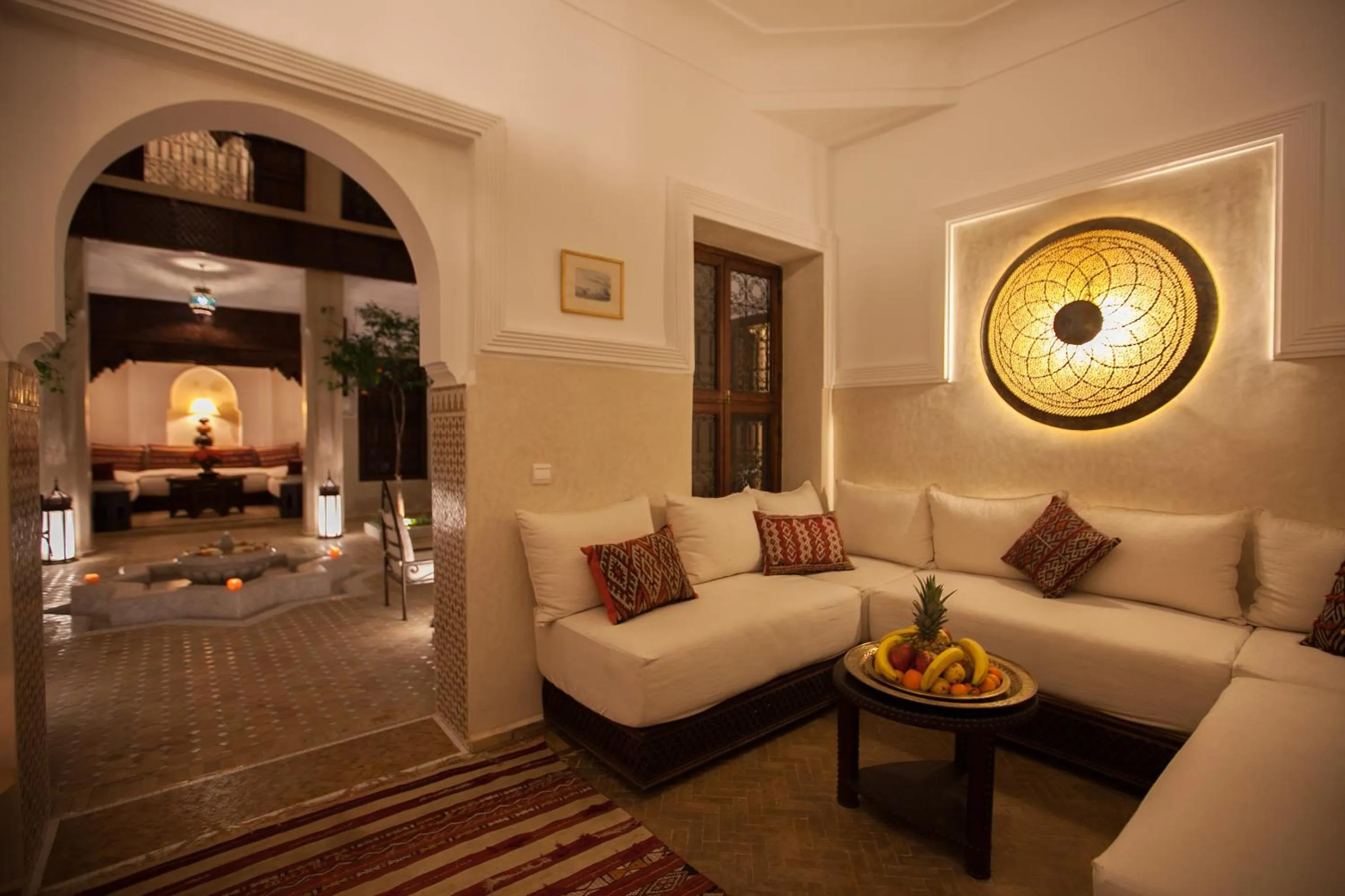 Living room in Riad le Clos des Arts