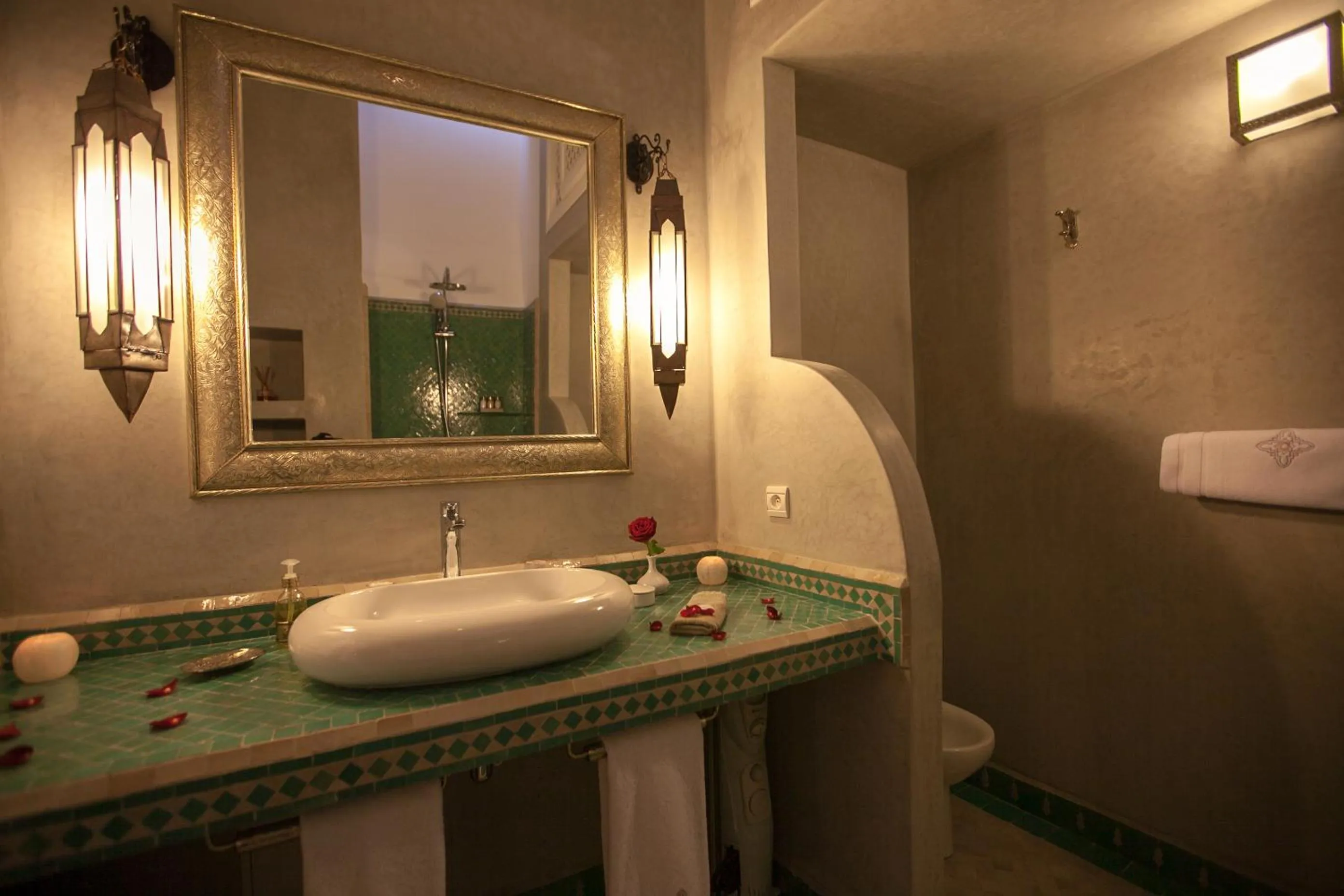 Bathroom in Riad le Clos des Arts