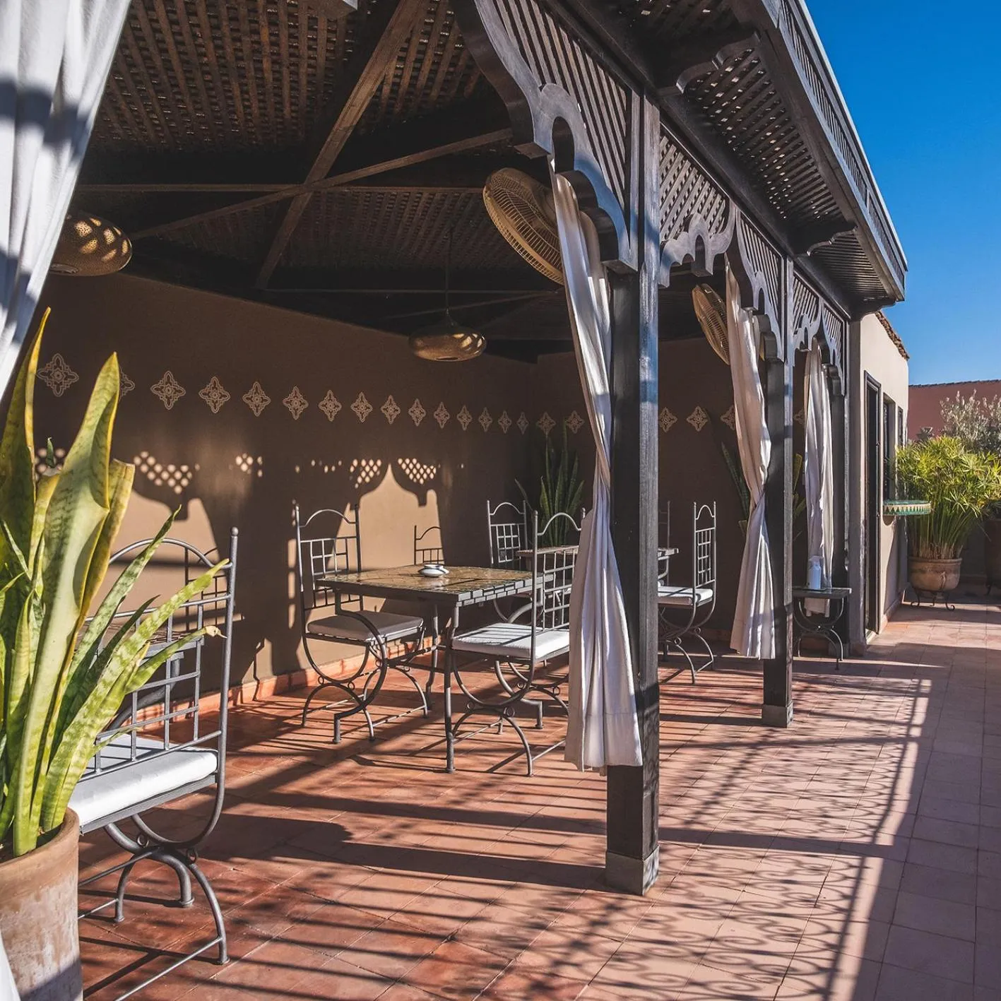 Balcony/Terrace in Riad le Clos des Arts