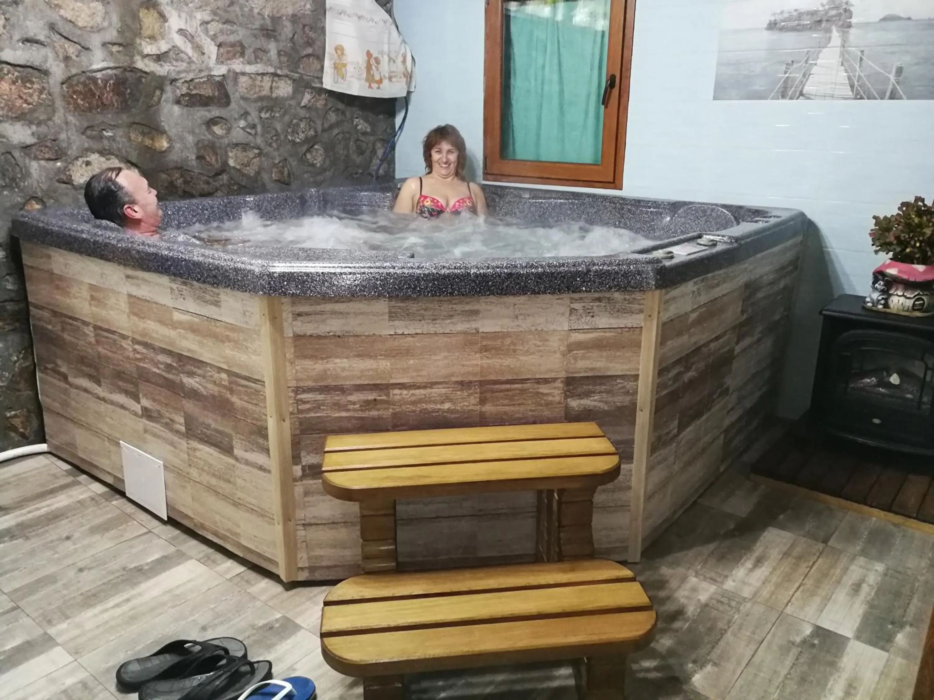 Hot Tub in Hotel Rai