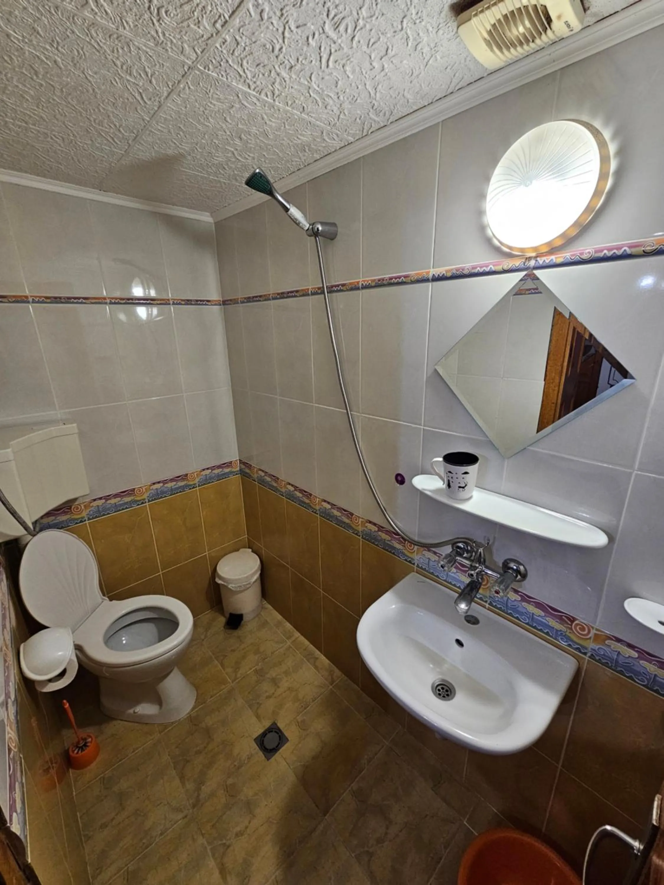 Shower in Hotel Rai